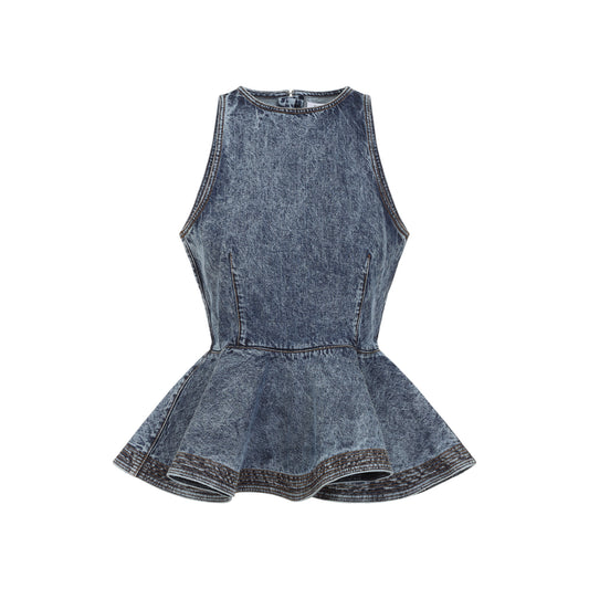 Alaïa Peplum Top