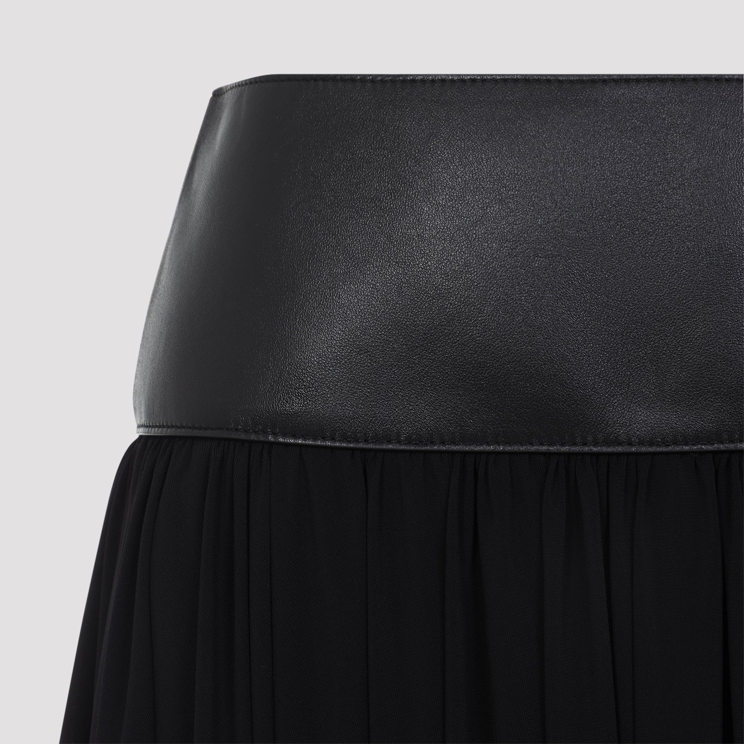 Alaïa Belt Midi Skirt