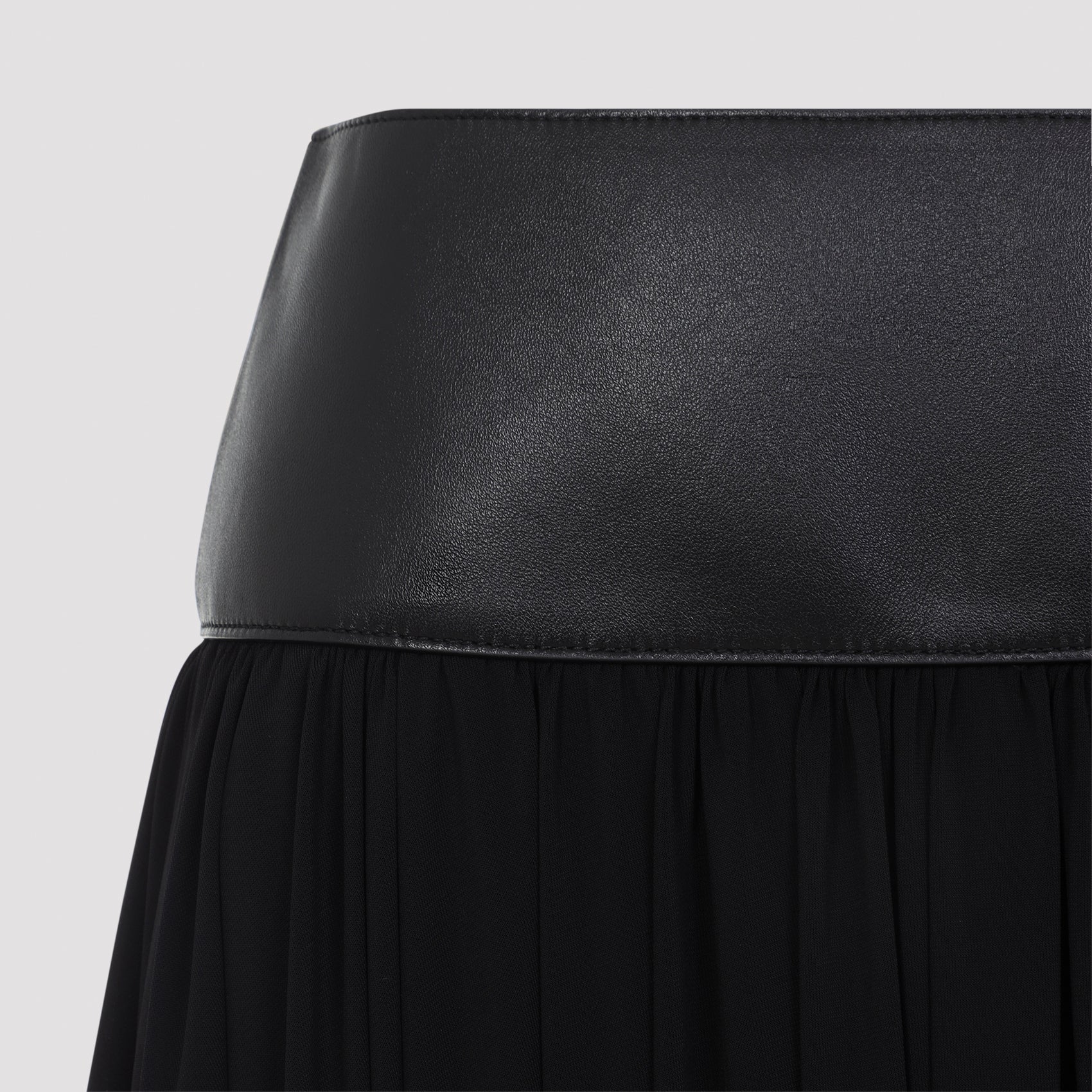 Alaïa Belt Midi Skirt