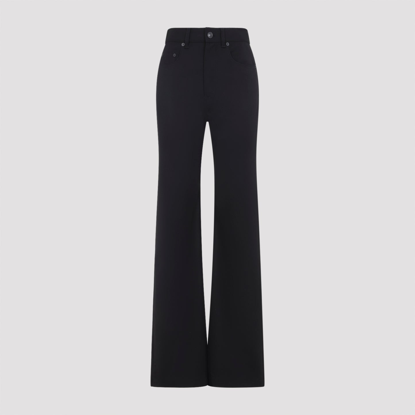 Balenciaga Straight Wool Pants