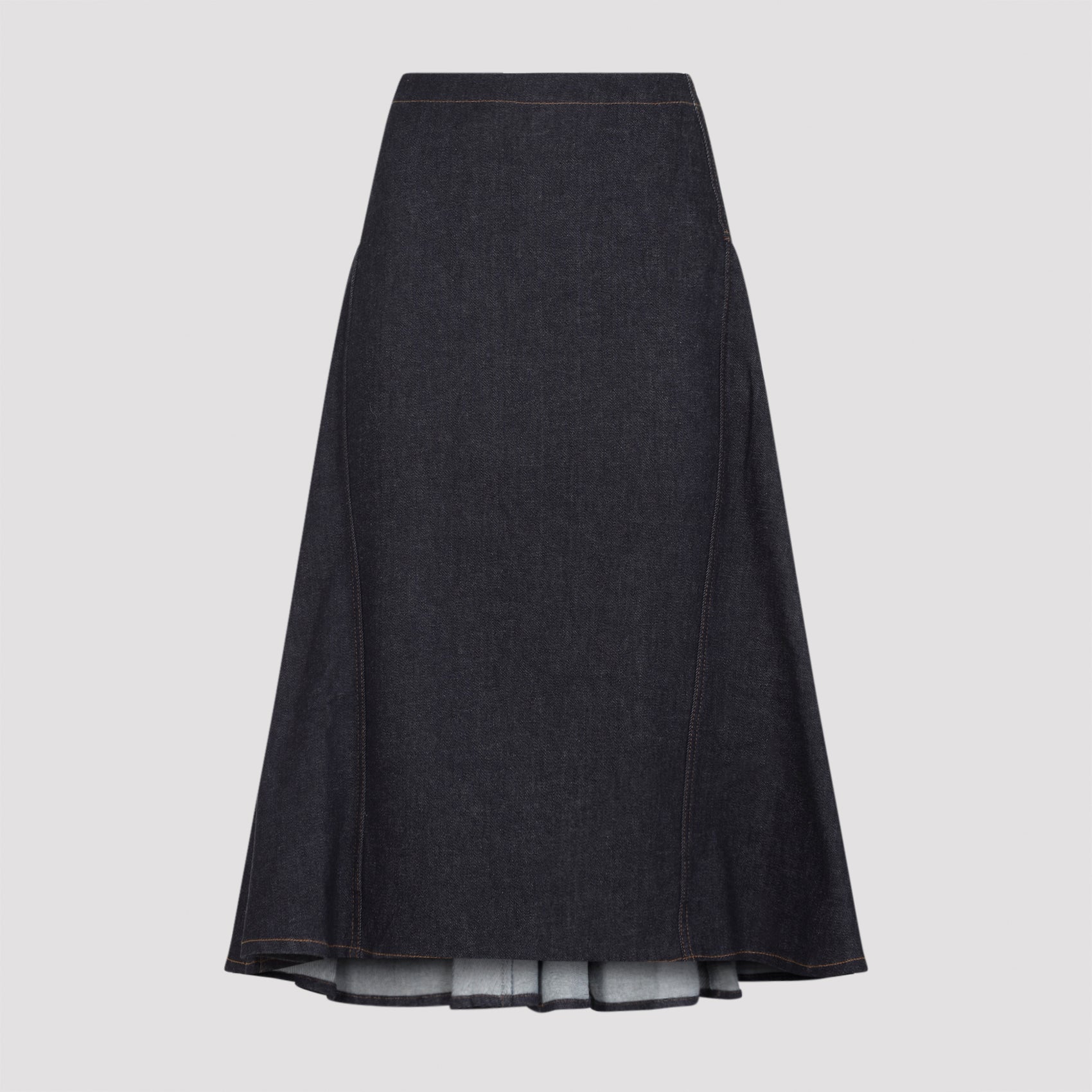 Jacquemus La Jupe De-Nimes Lavoir Midi Skirt