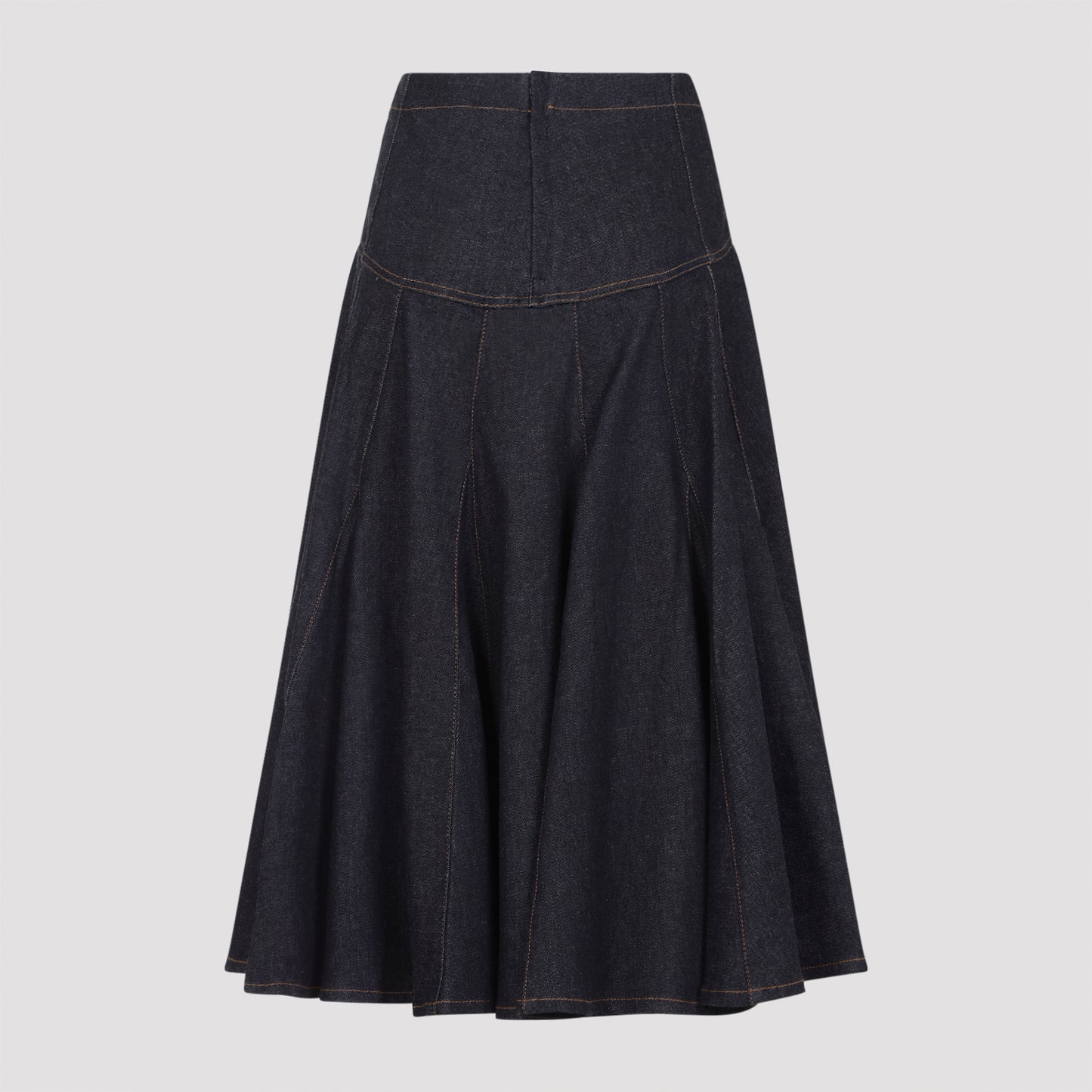 Jacquemus La Jupe De-Nimes Lavoir Midi Skirt