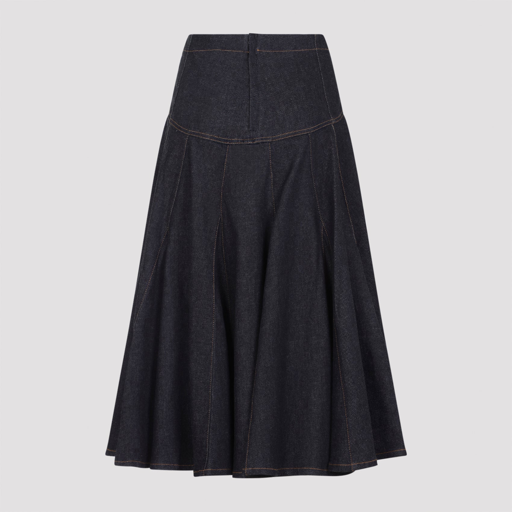 Jacquemus La Jupe De-Nimes Lavoir Midi Skirt