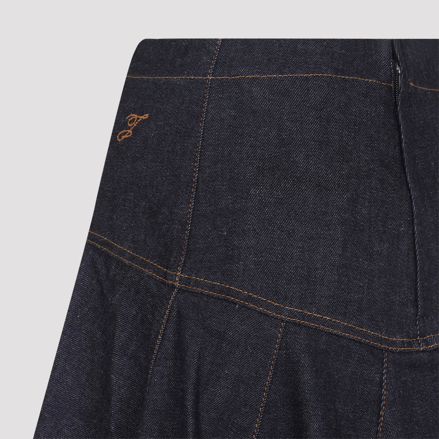 Jacquemus La Jupe De-Nimes Lavoir Midi Skirt