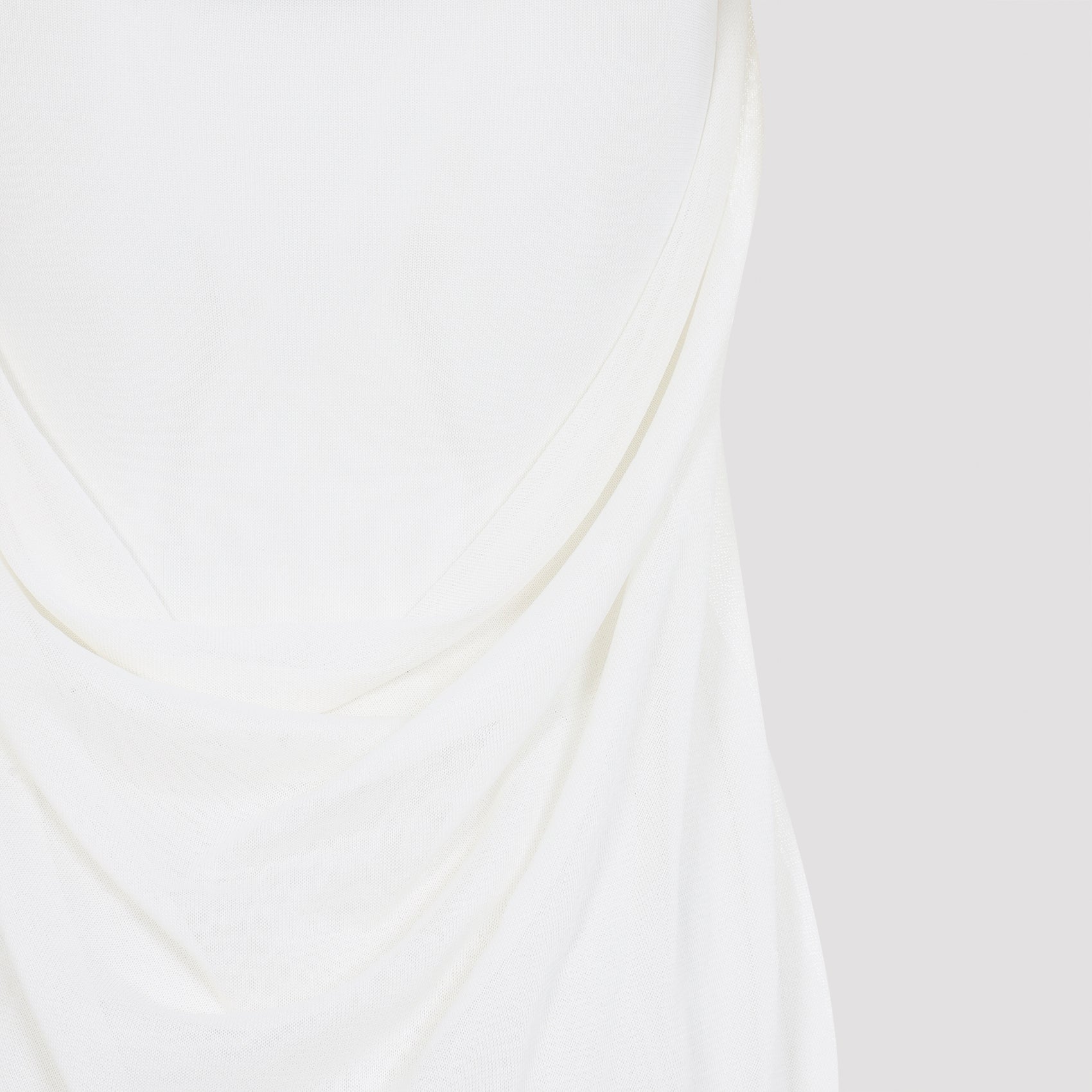 Jacquemus La Robe Maille Plumetis Long Dress