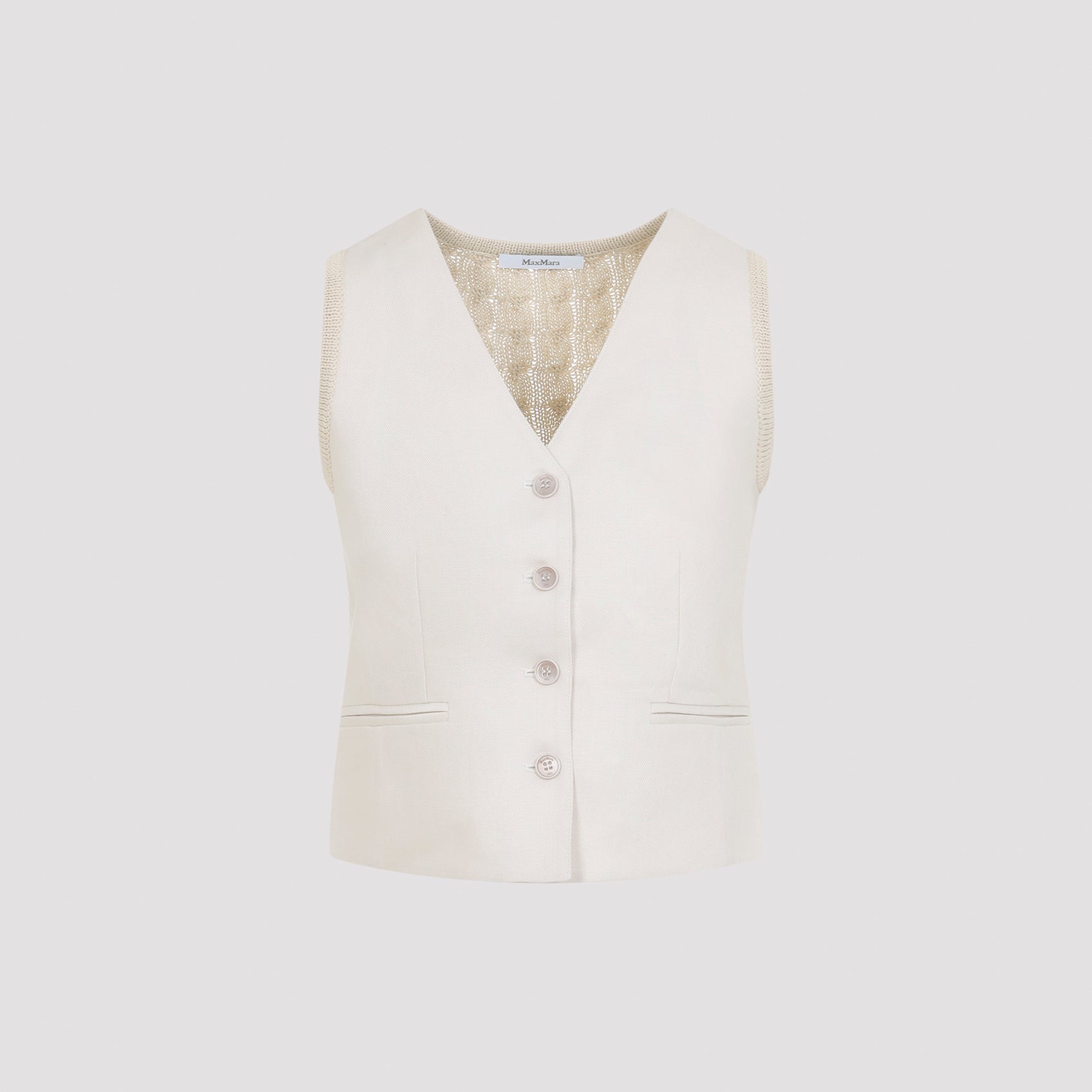Max Mara Calibri Linen Vest