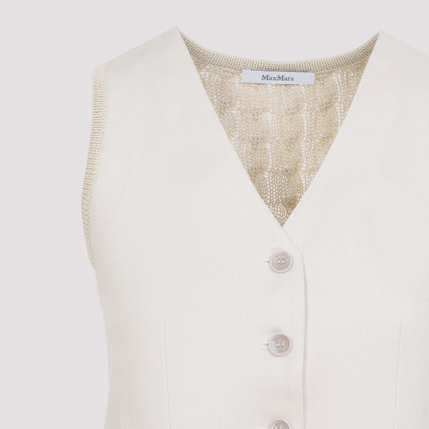 Max Mara Calibri Linen Vest