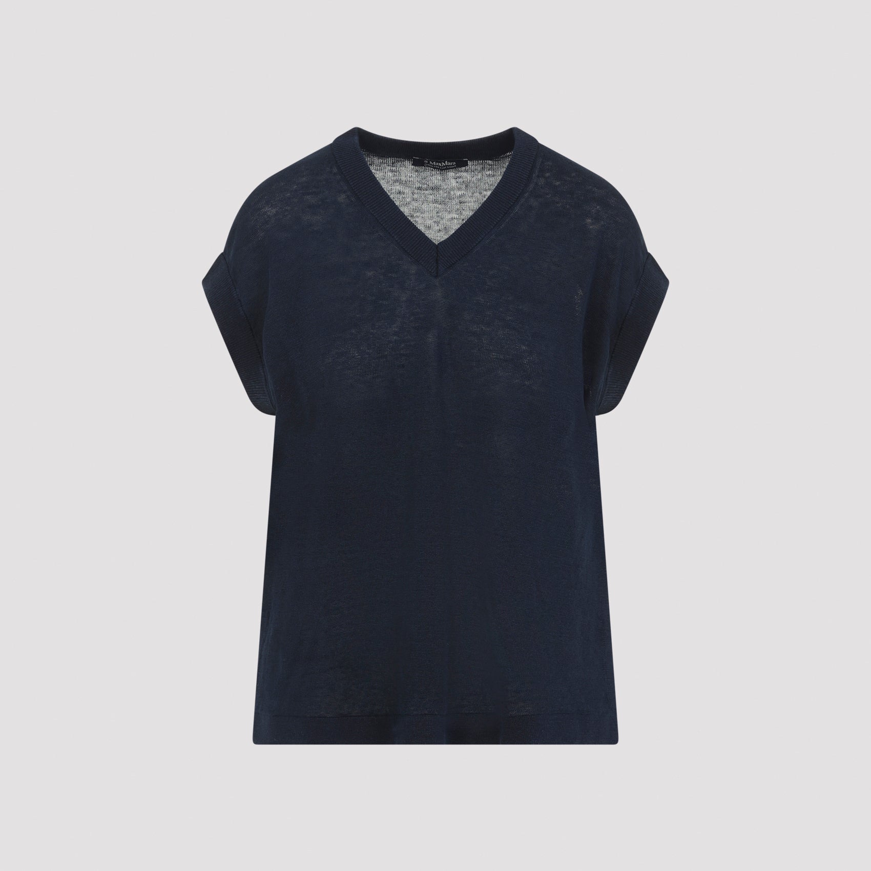 Max Mara`s Ghianda Linen Knit Vest