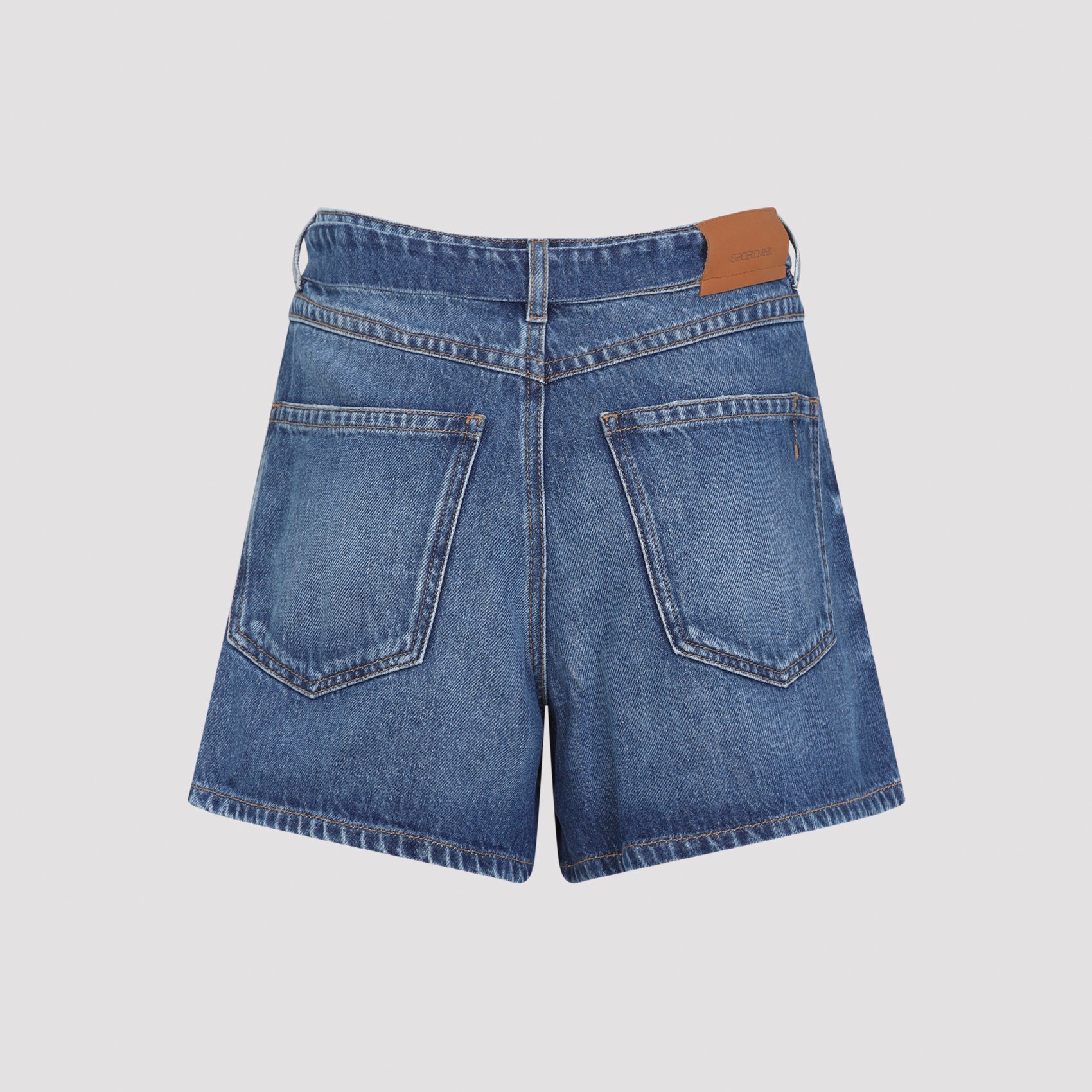 Sportmax Fiesta Denim Shorts