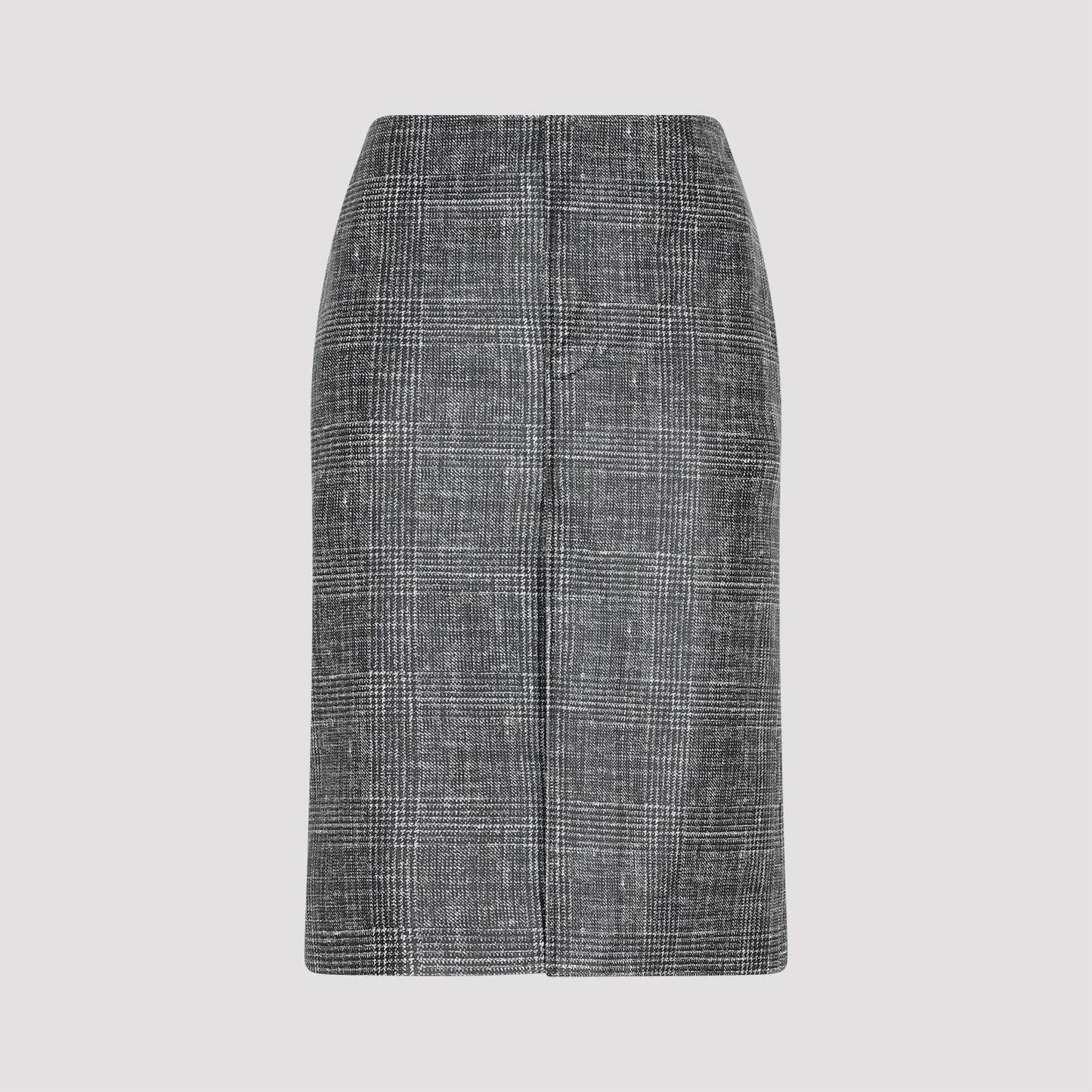 Bottega Veneta Printed Leather Midi Skirt