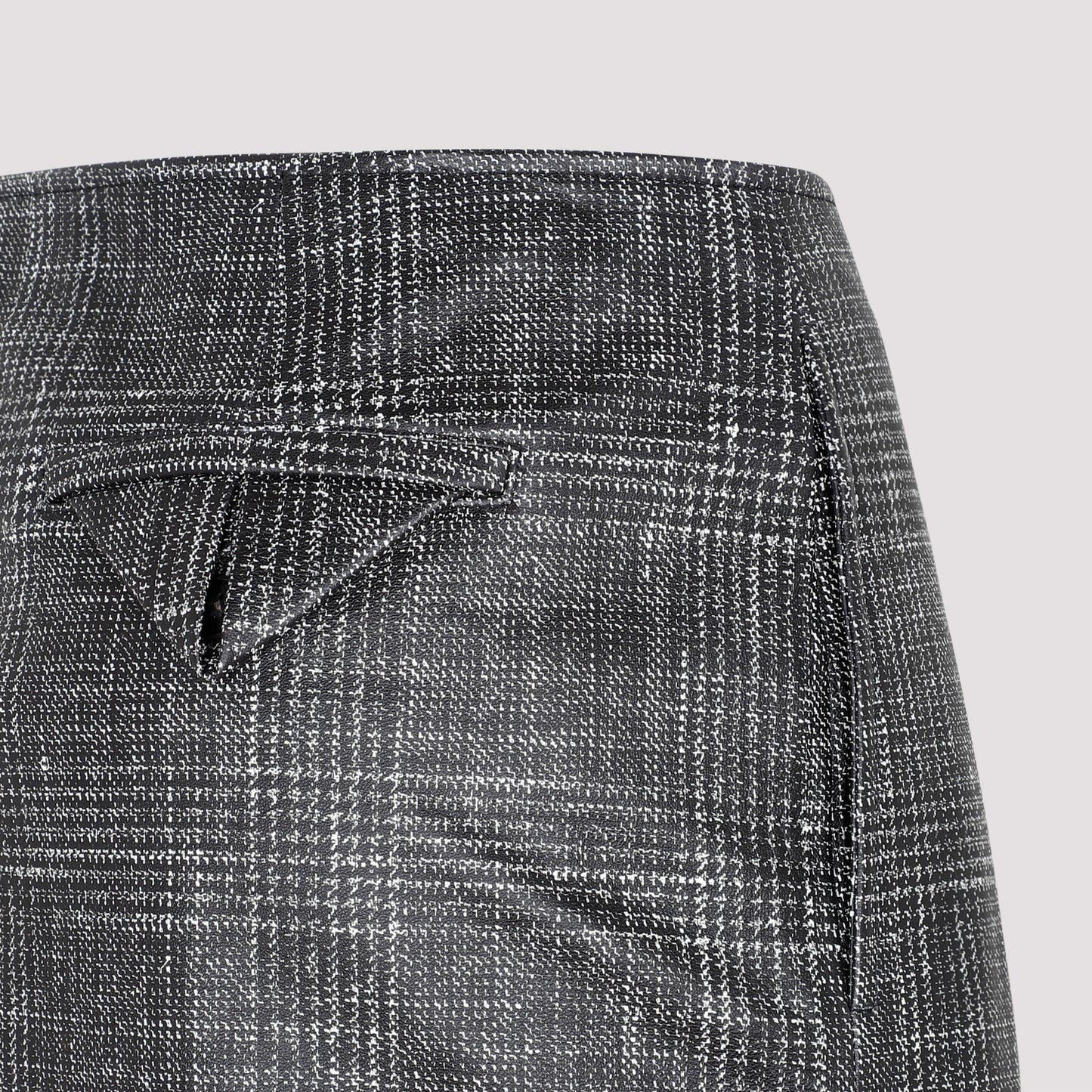 Bottega Veneta Printed Leather Midi Skirt