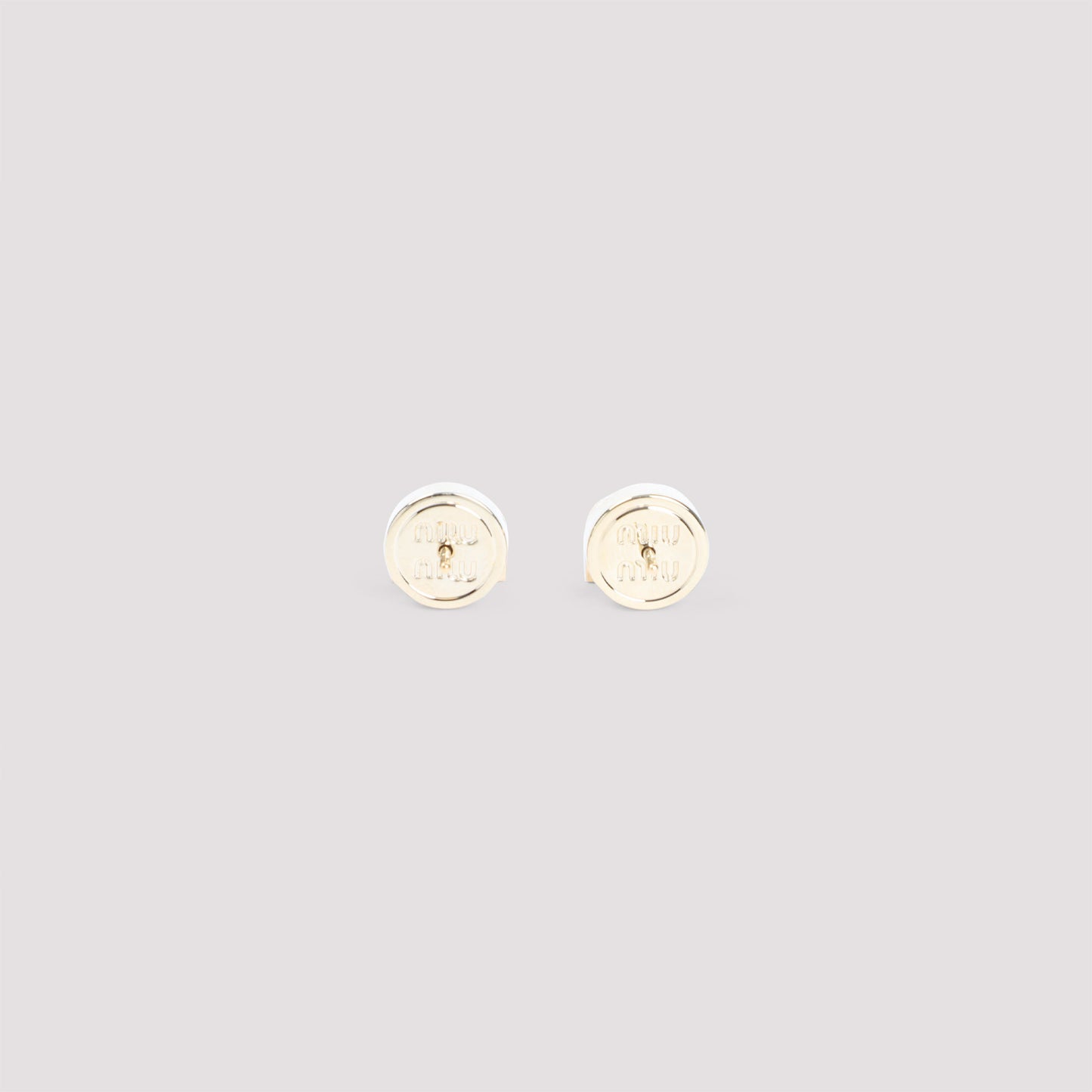 Miu Miu Brass Earrings