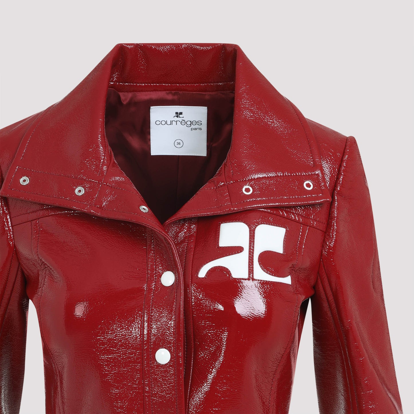 Courreges belted trench coat