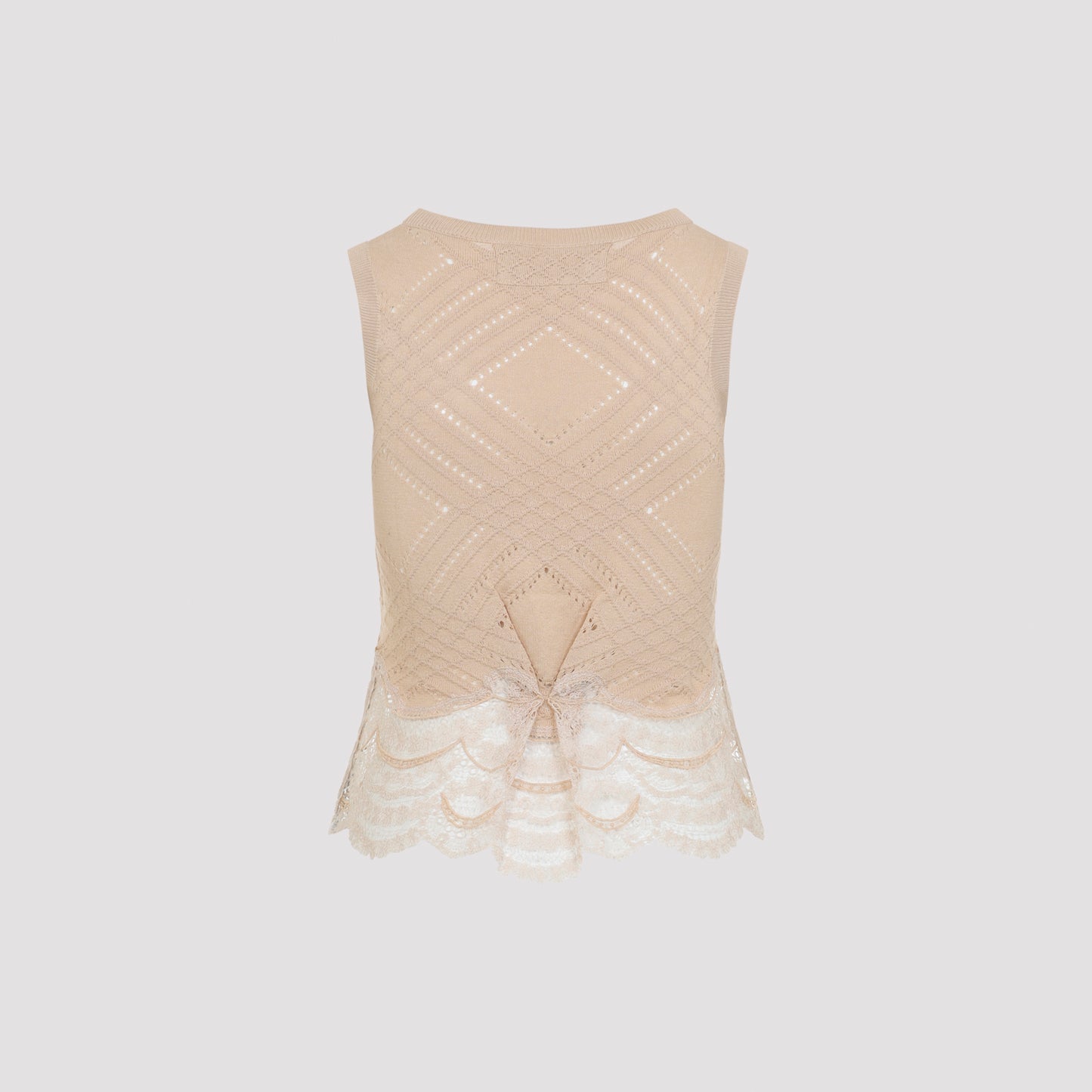 Ermanno Scervino Sleeveless Knit Top