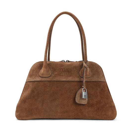 Miu MIu Vivant Suede Leather Bag