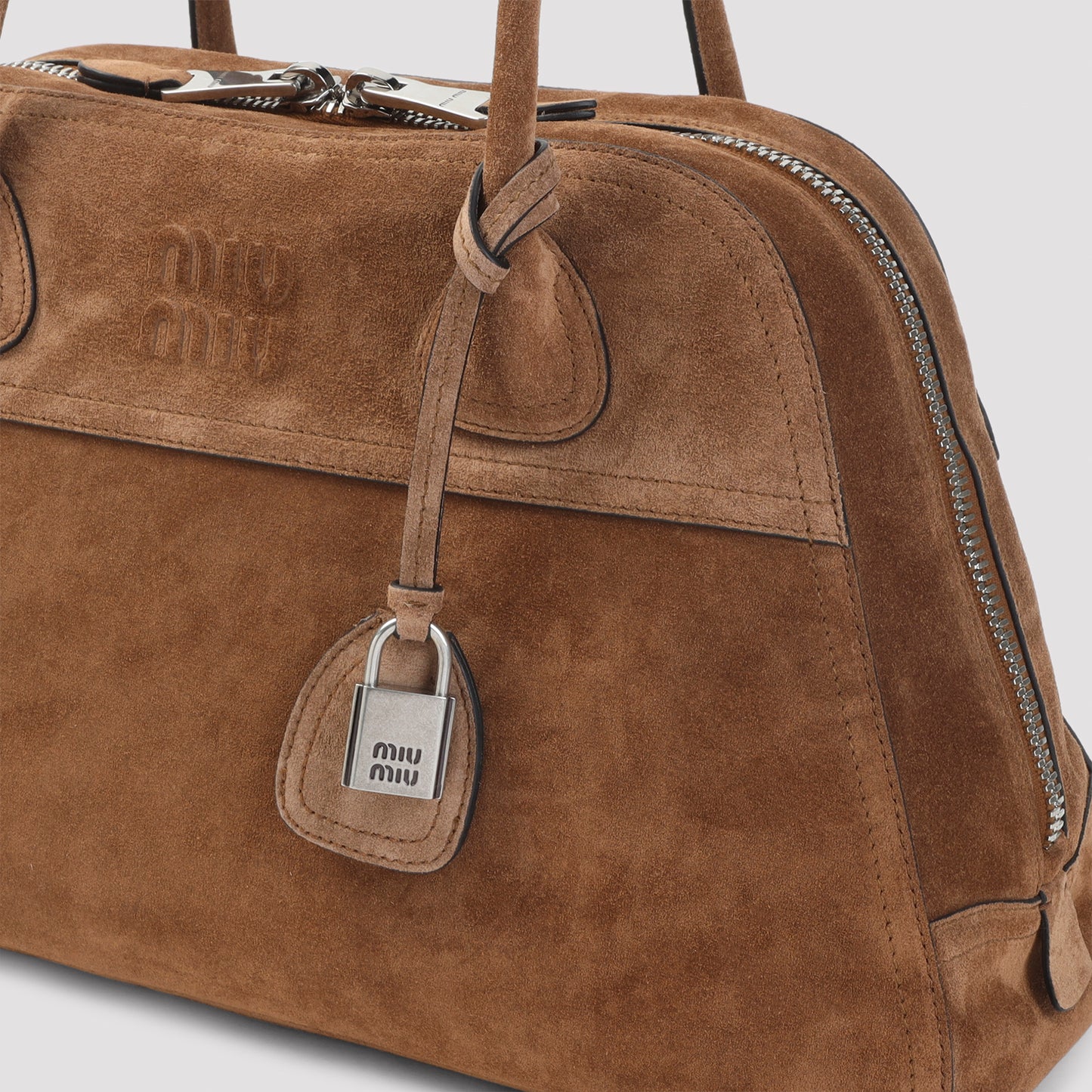 Miu MIu Vivant Suede Leather Bag