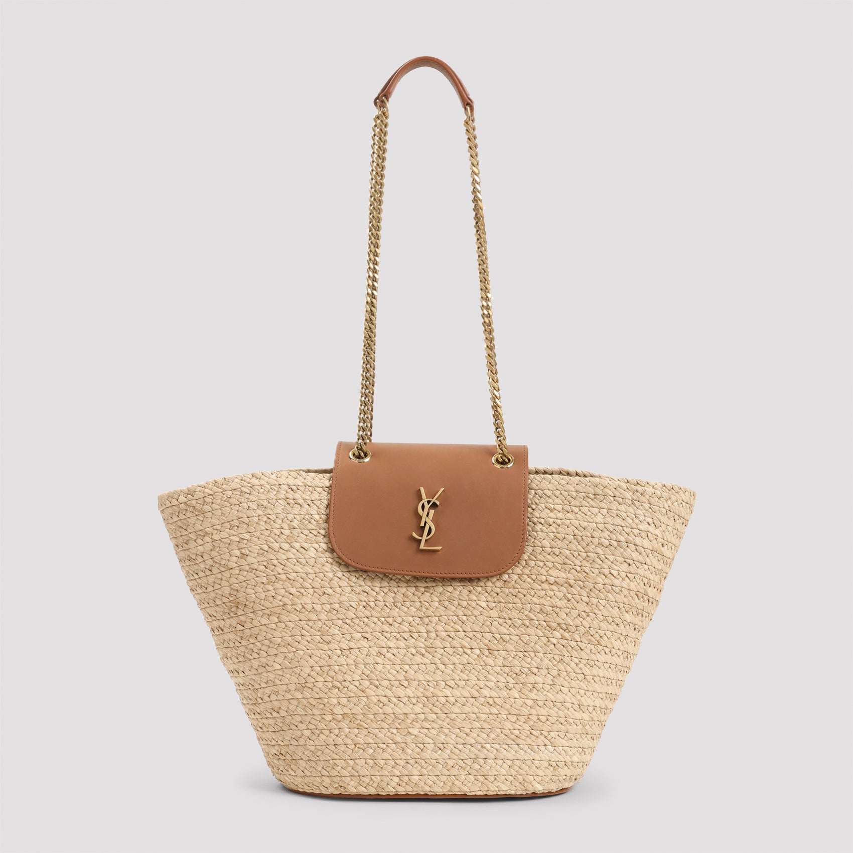 Saint Laurent Raffia Manon Bag