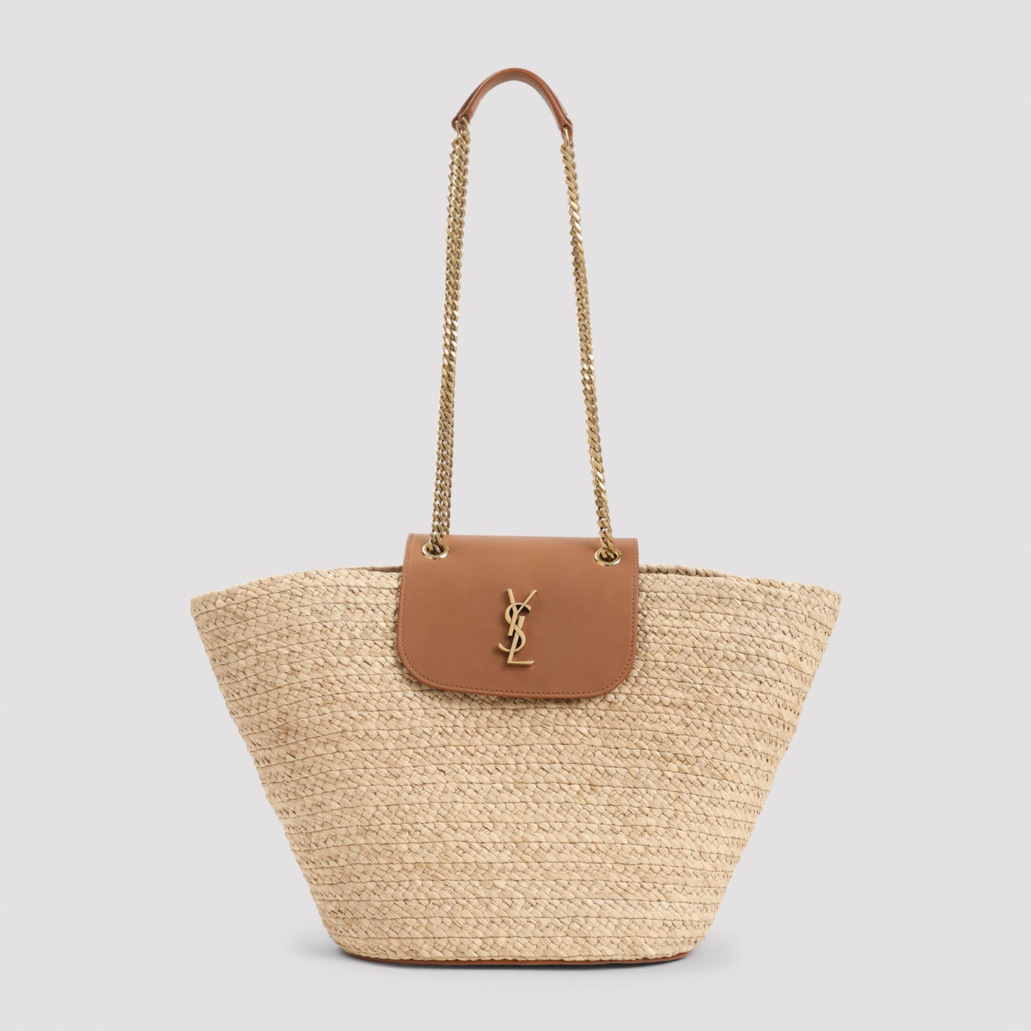 Saint Laurent Raffia Manon Bag