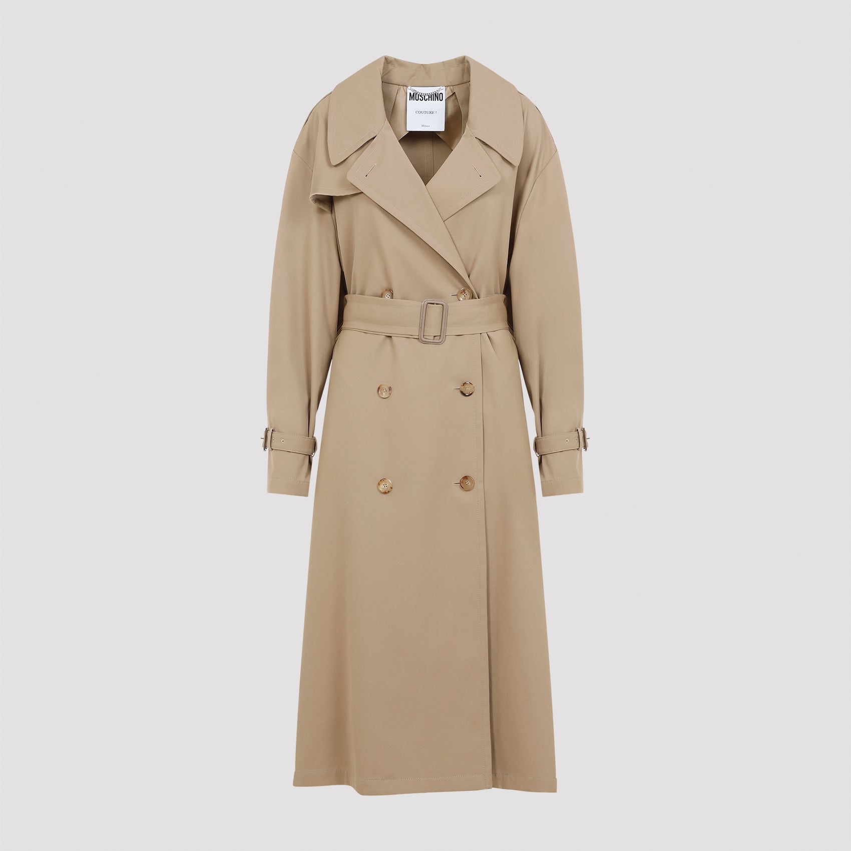 Moschino Cotton Nylon Coat