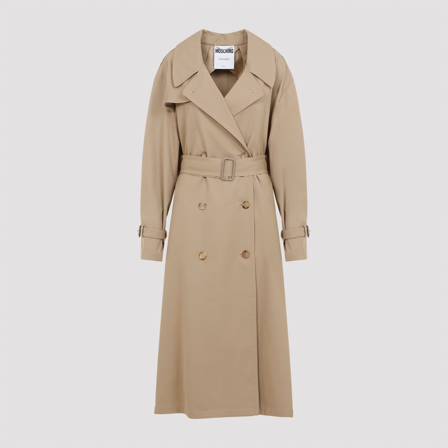 Moschino Cotton Nylon Coat