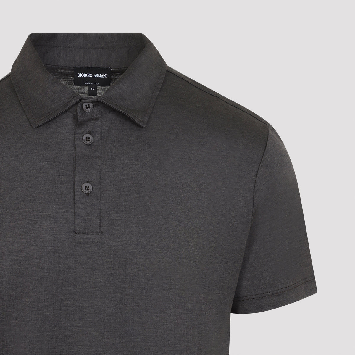 Giorgio Armani Silk and Cotton Polo