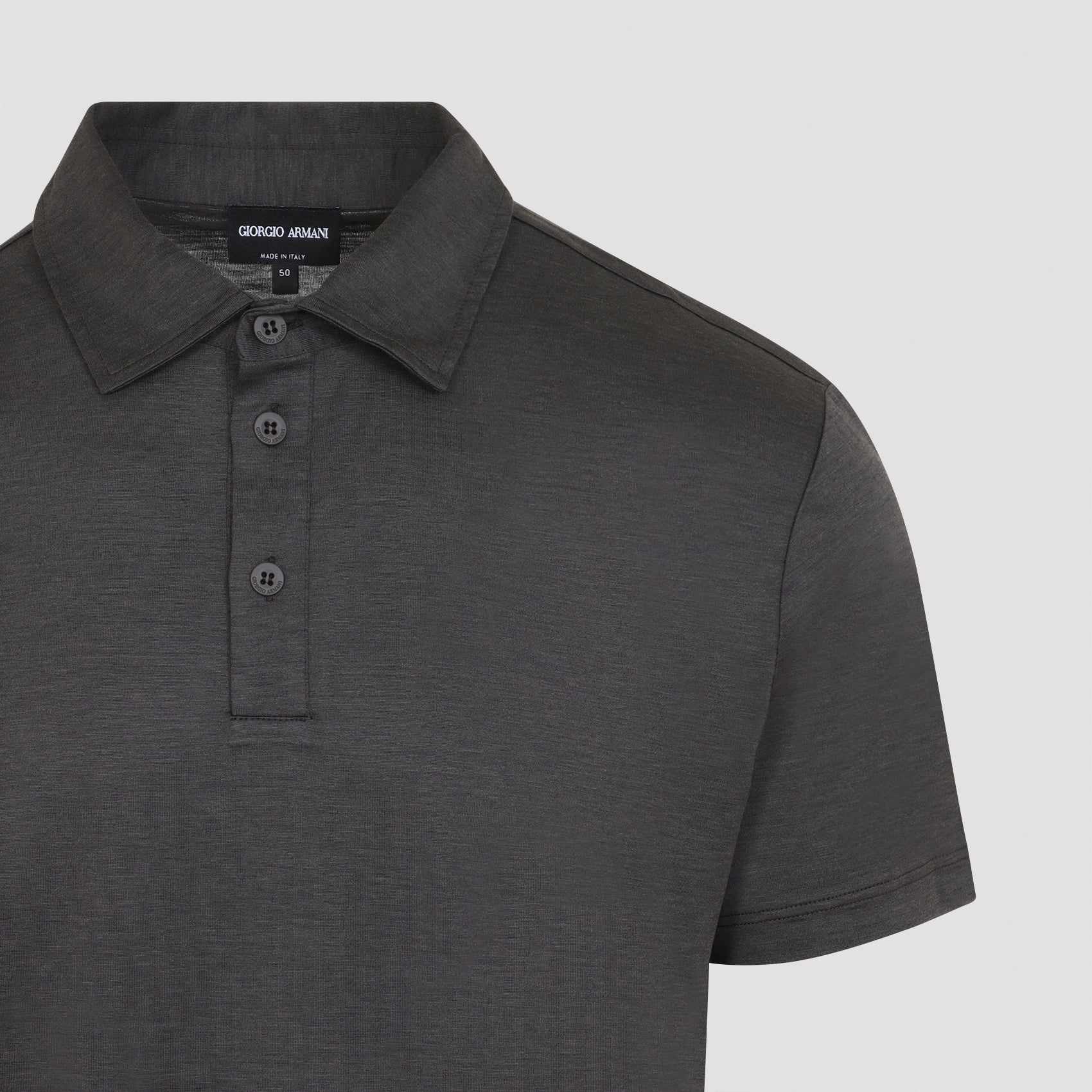 Giorgio Armani Silk and Cotton Polo