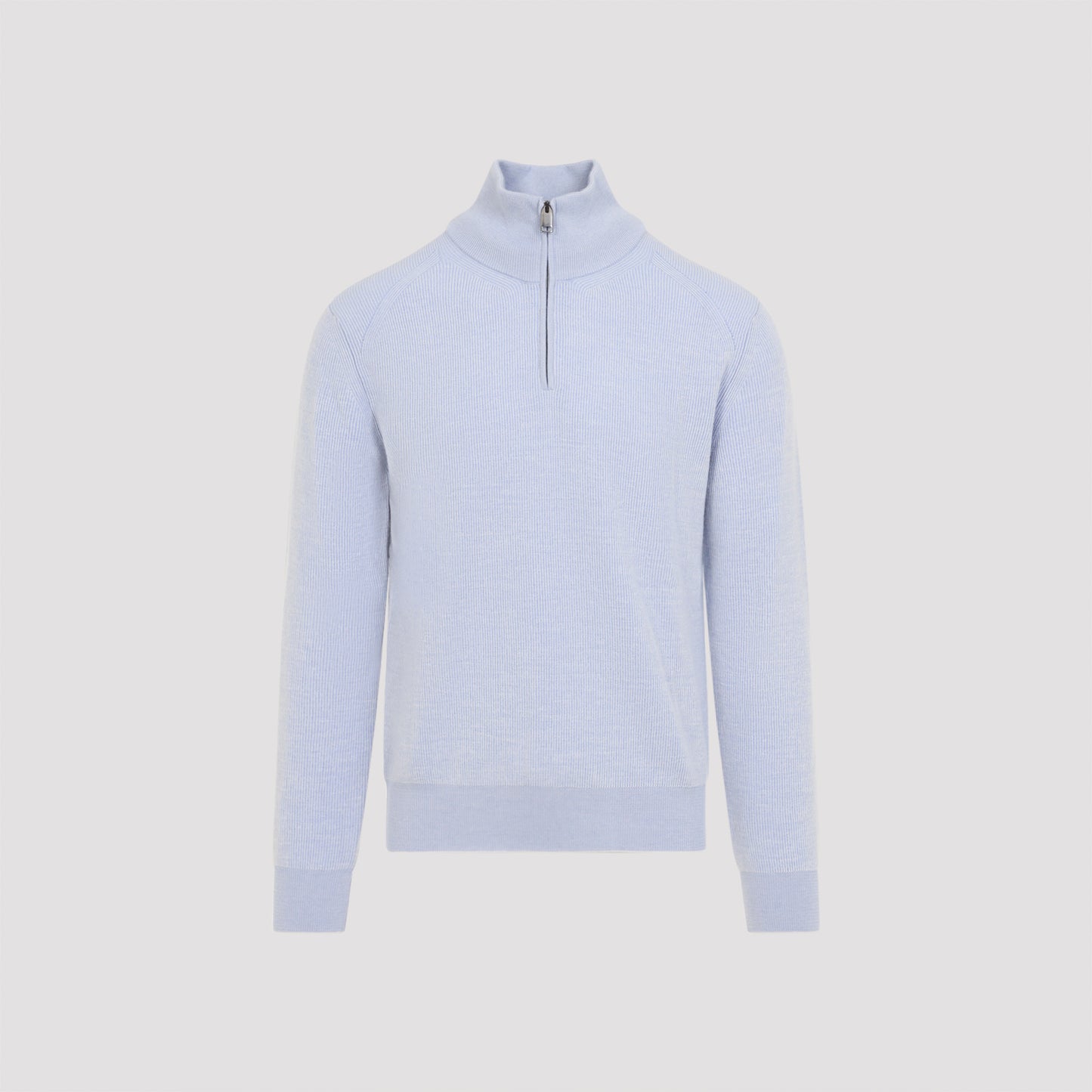 Brioni Half Zip Up Sweater