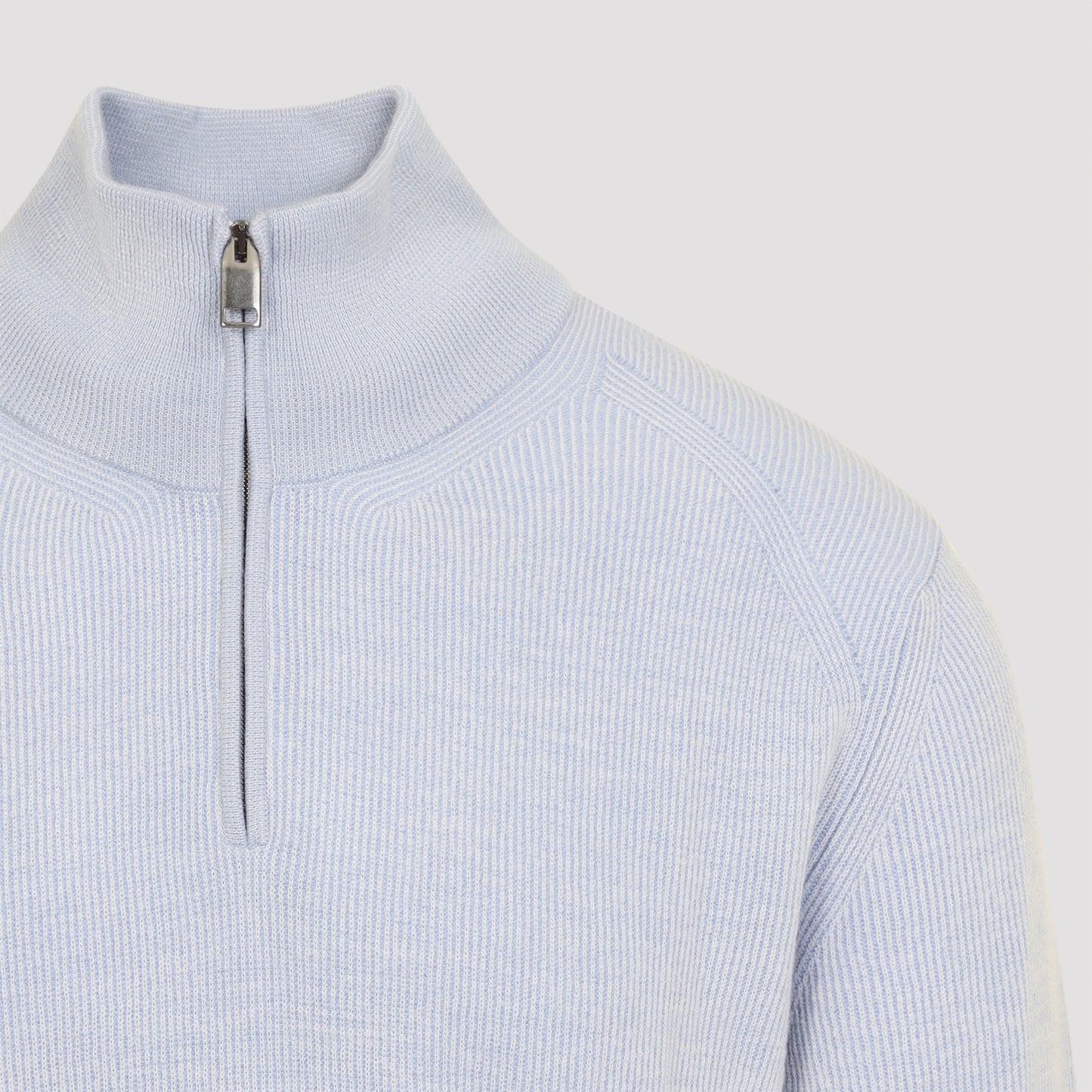 Brioni Half Zip Up Sweater