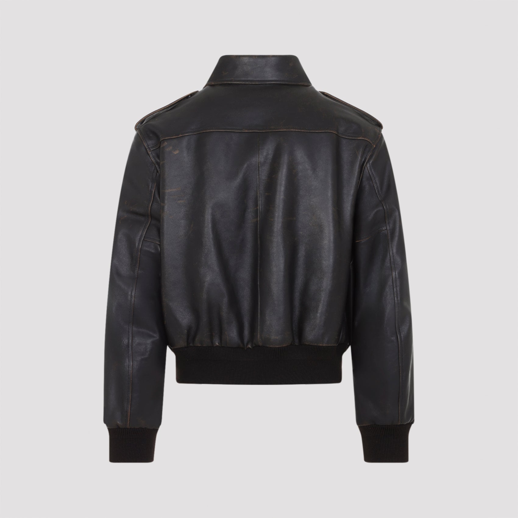 Jil Sander Leather Blouson