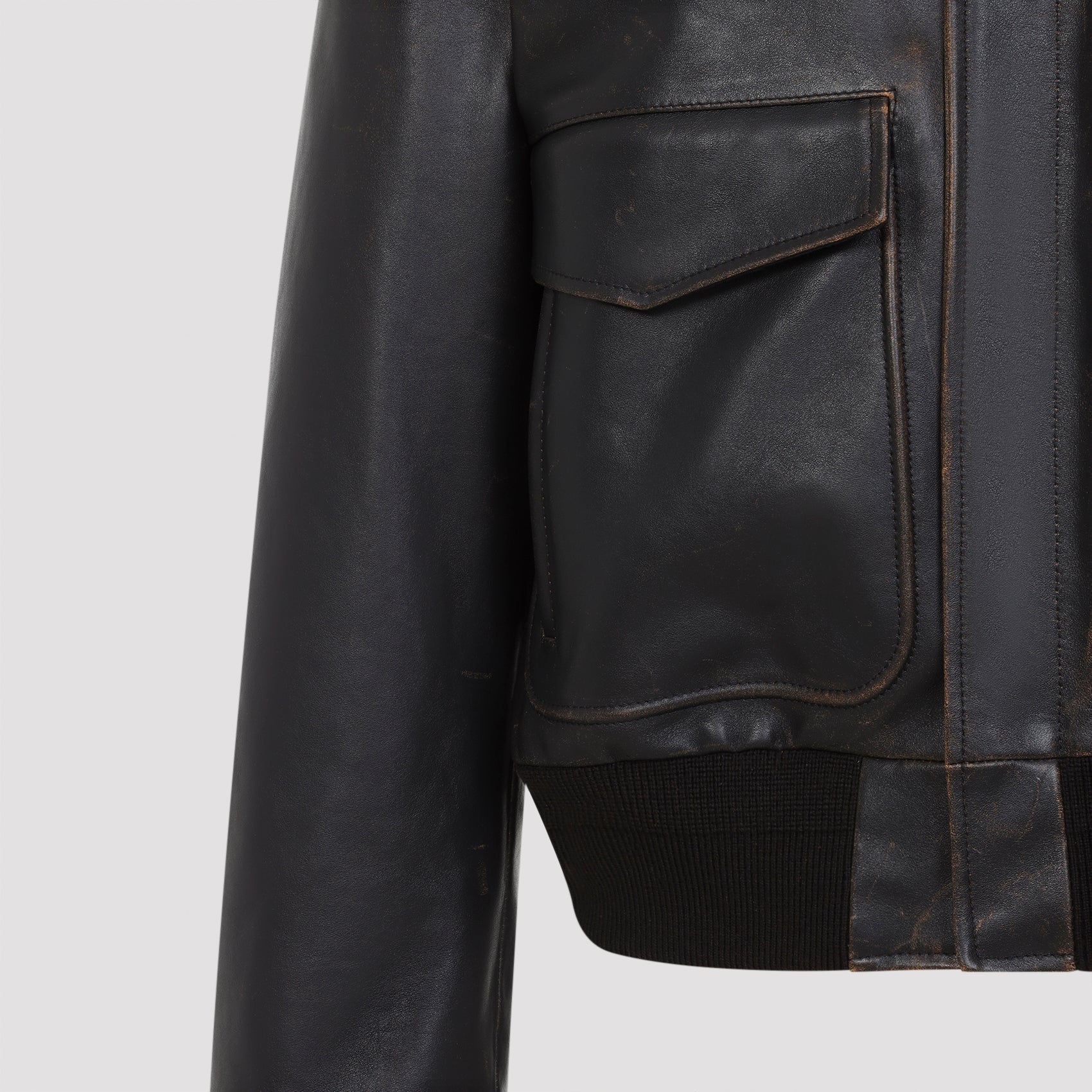 Jil Sander Leather Blouson