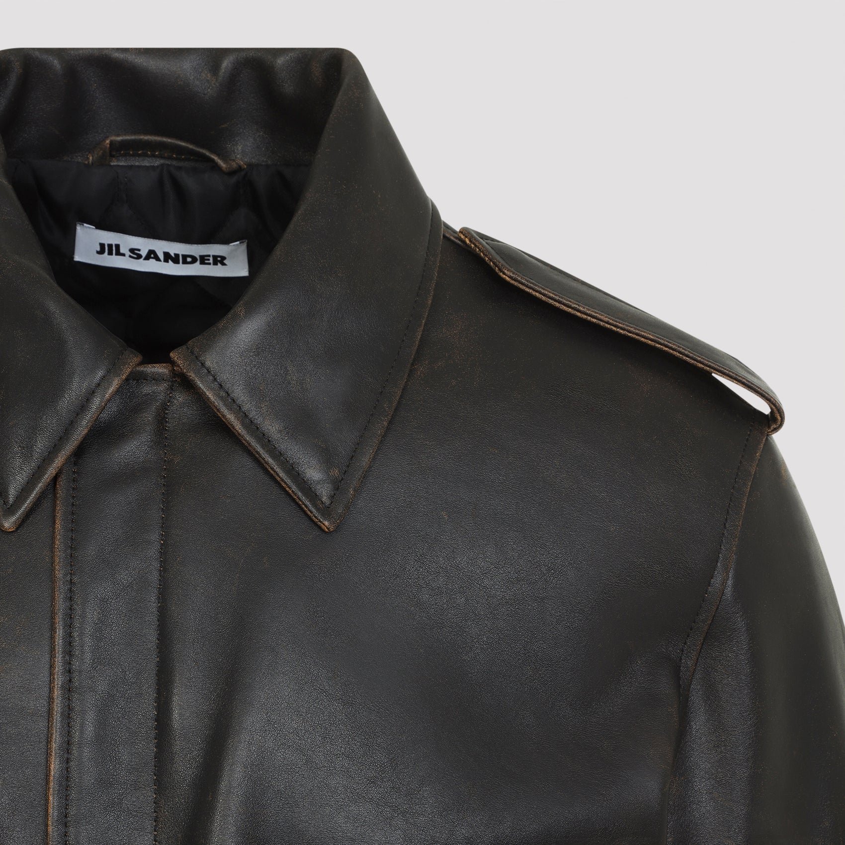Jil Sander Leather Blouson