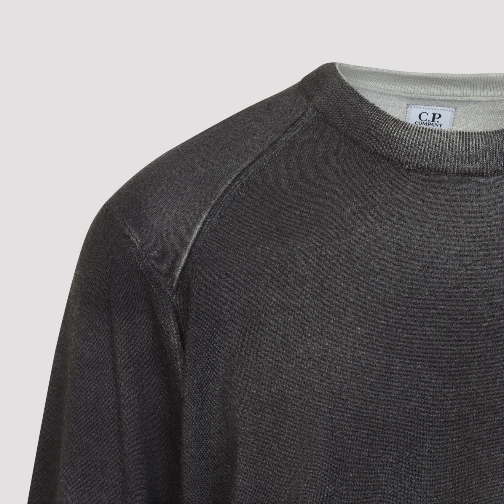 Cp Company Merino Wool Re-Colour Crewneck