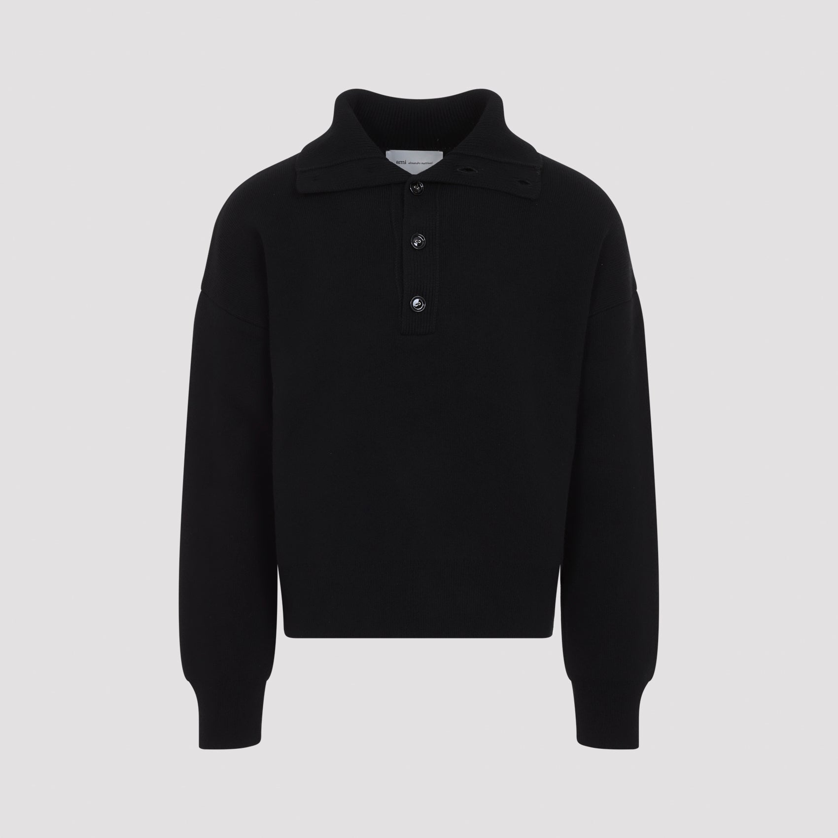 Ami Paris High Collar Sweater