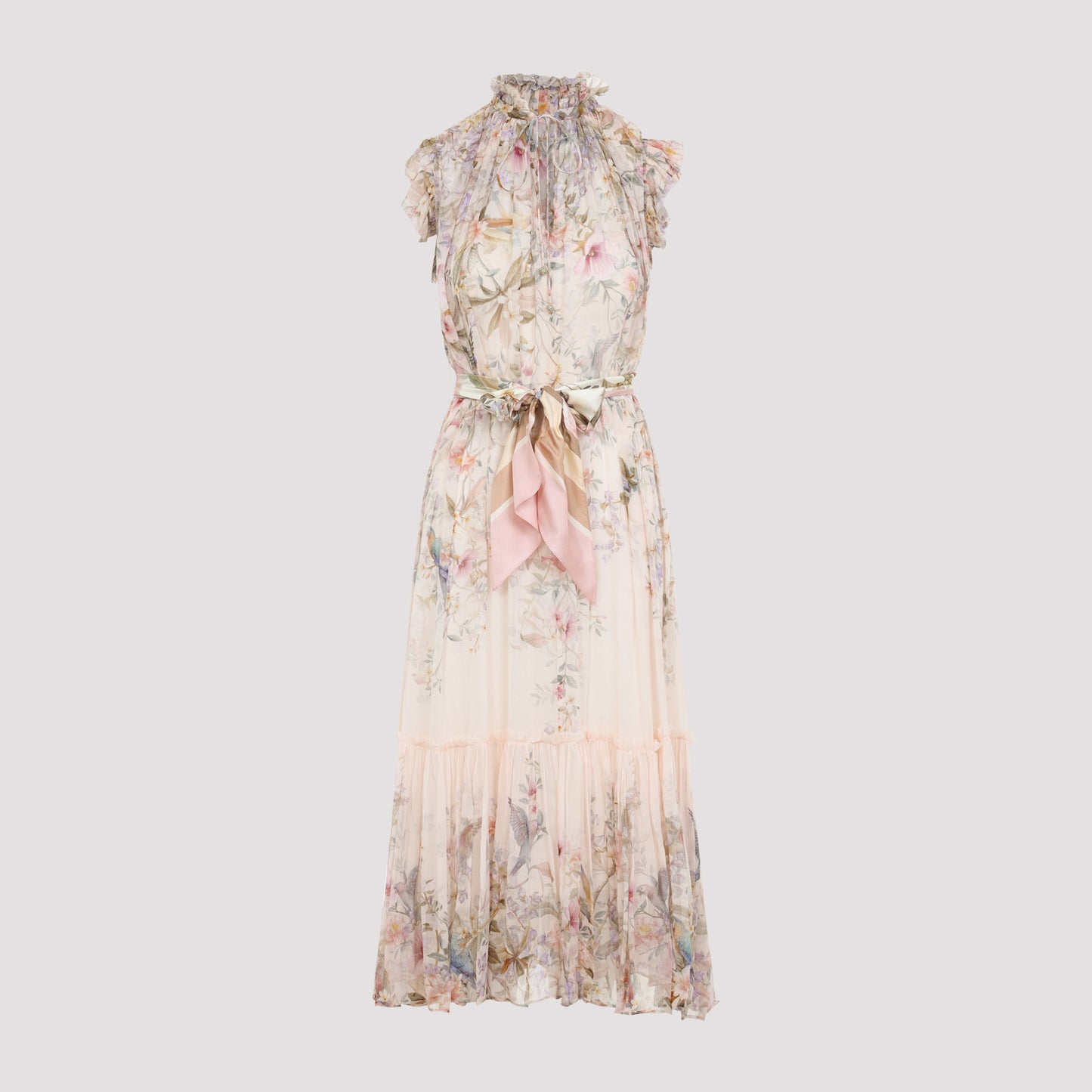 Zimmermann Rebellion Flutter Midi Dress