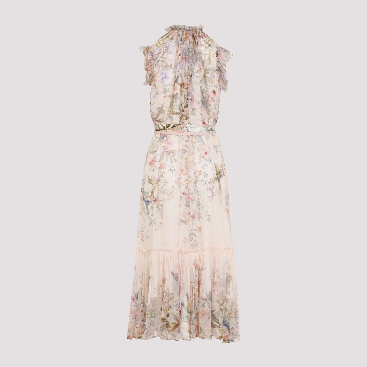Zimmermann Rebellion Flutter Midi Dress