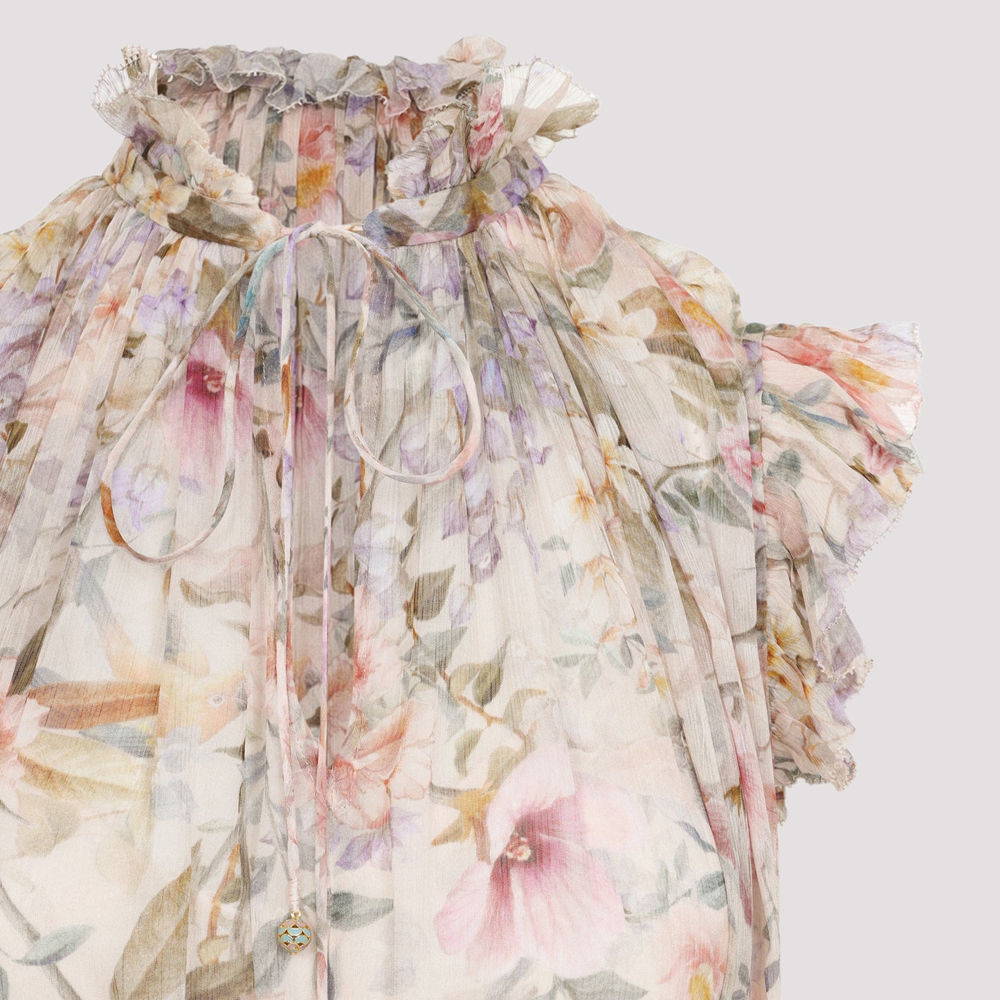 Zimmermann Rebellion Flutter Midi Dress