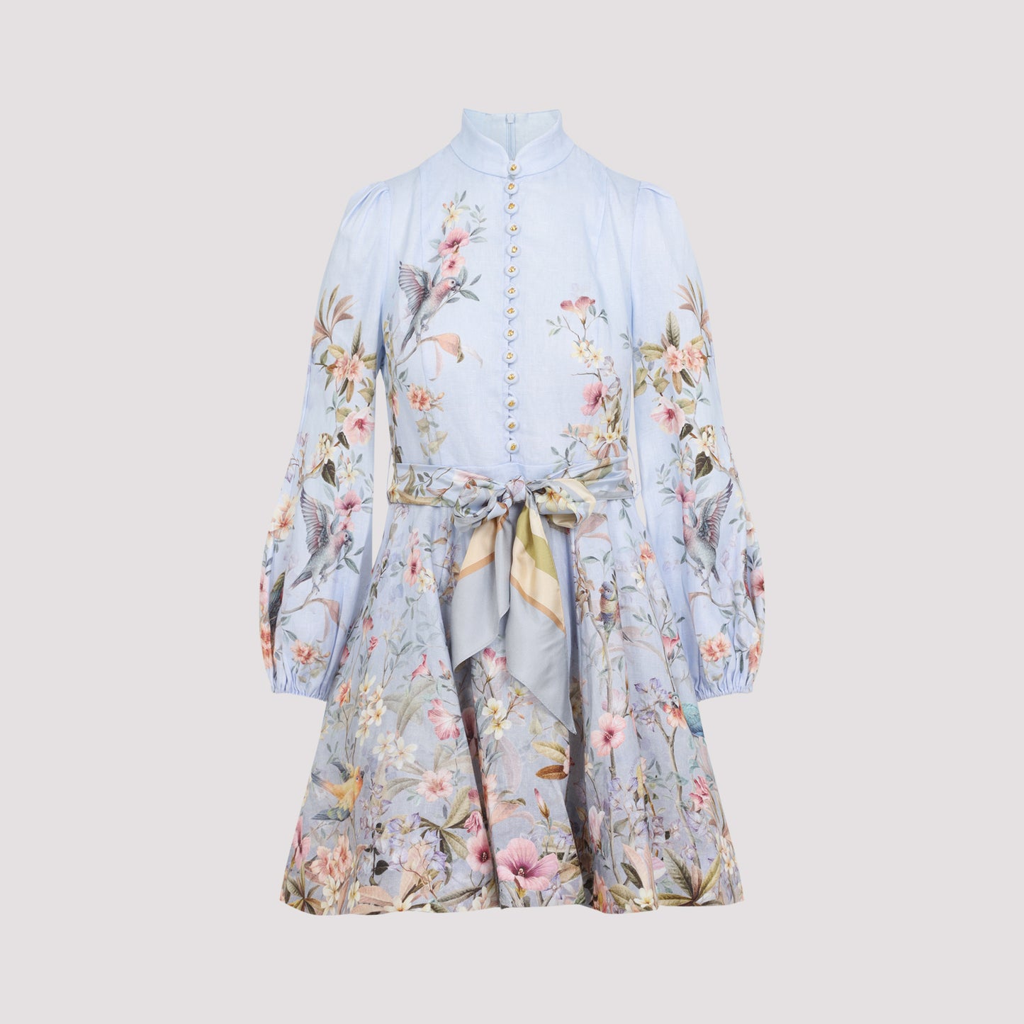 Zimmermann Rebellion Button Mini Dress
