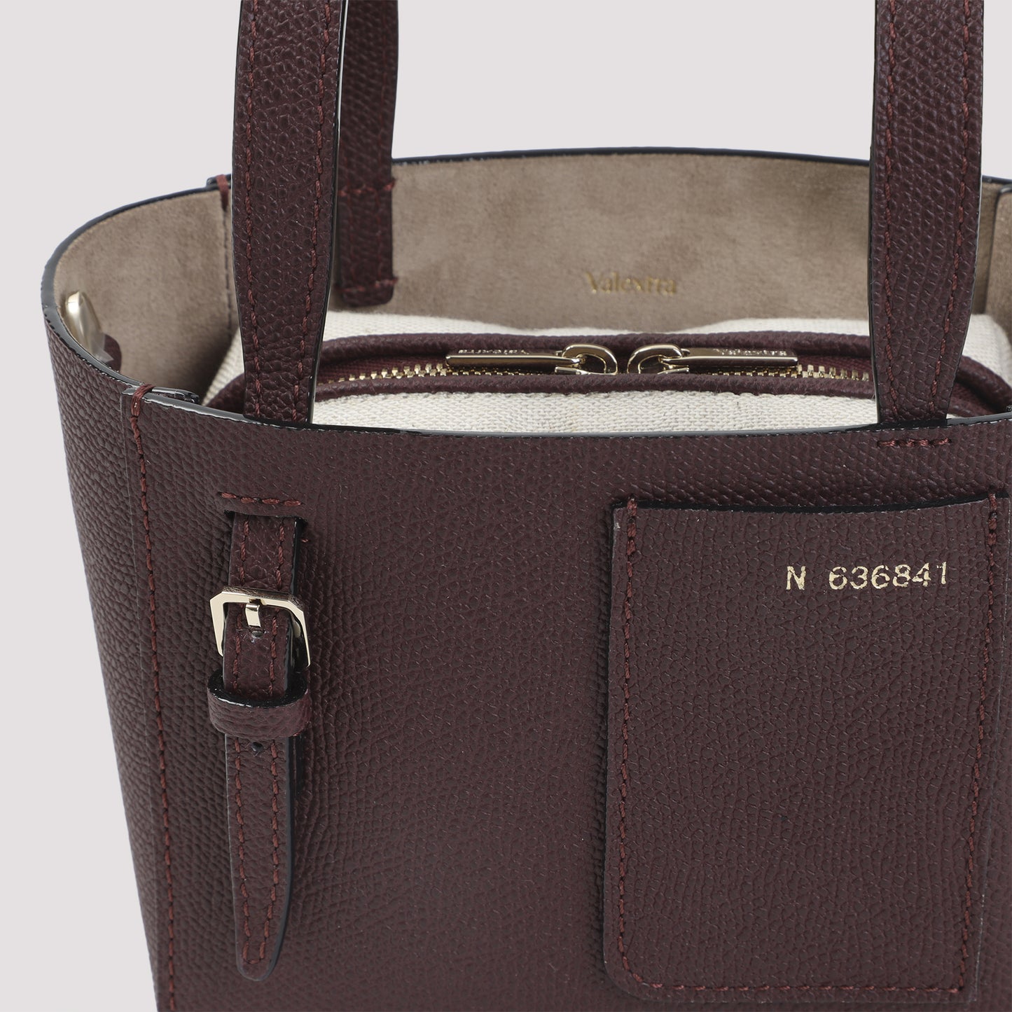Valextra Bucket Mini Shoulder Bag