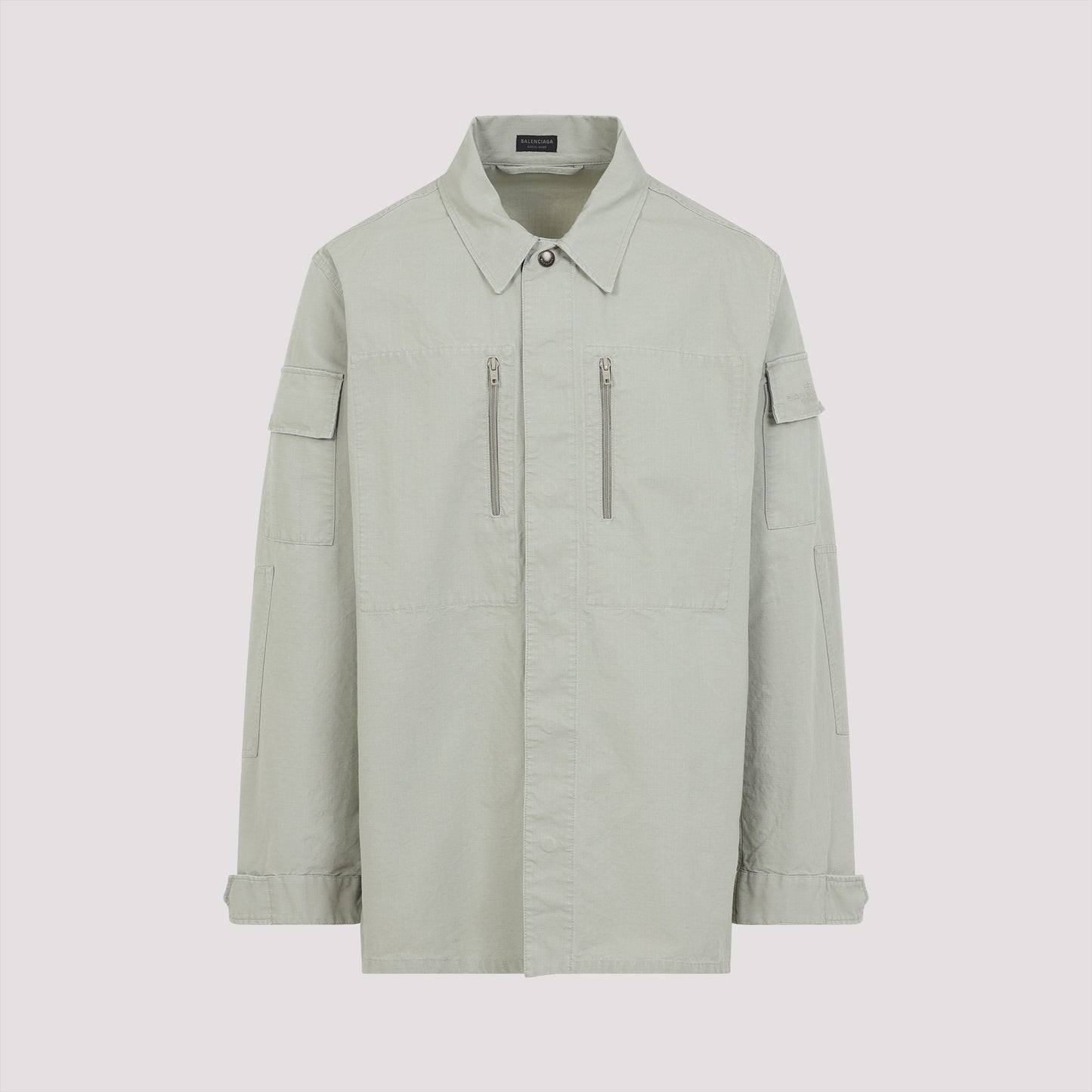 Balenciaga Long Sleeves Military Shirt