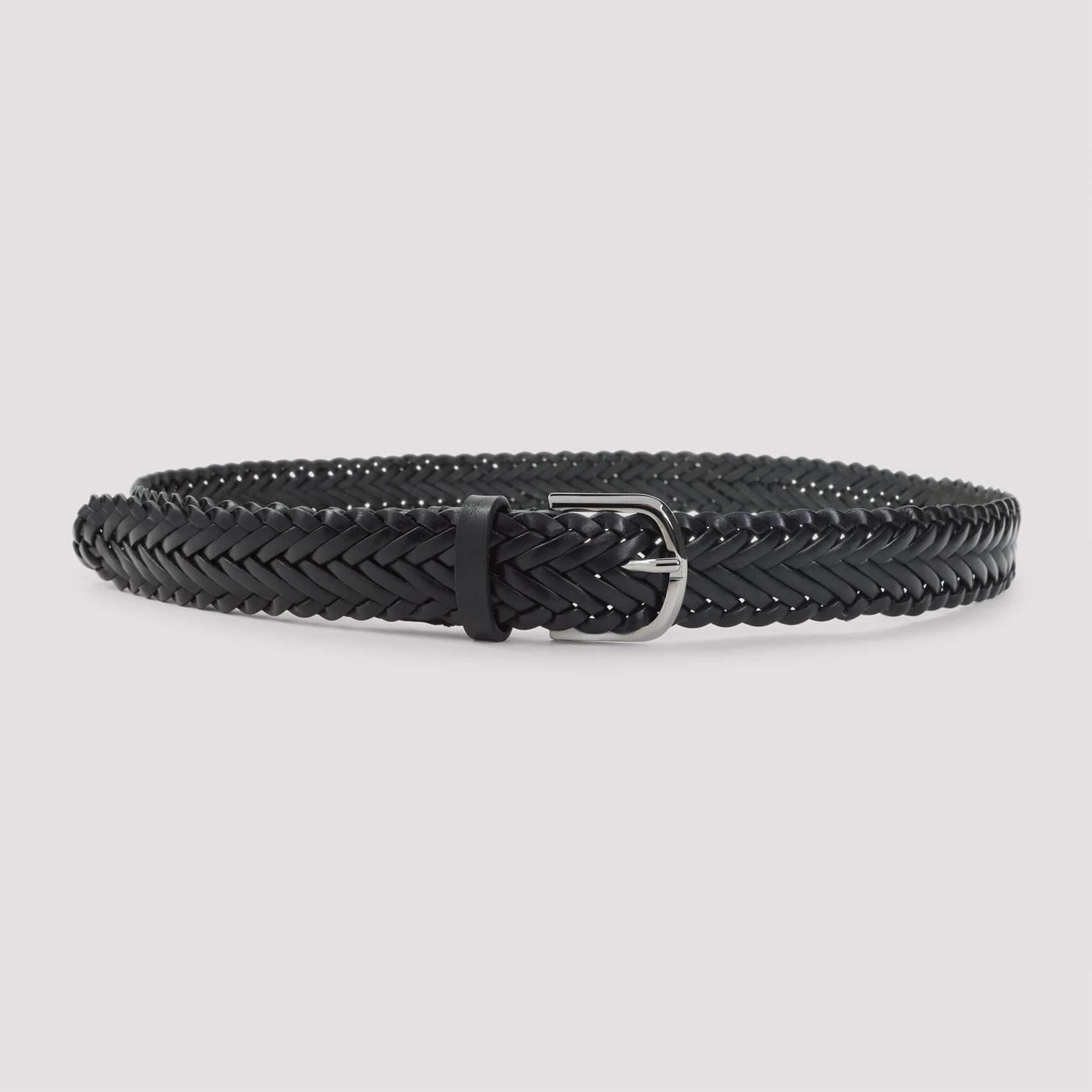Giorgio Armani Woven Leather Belt