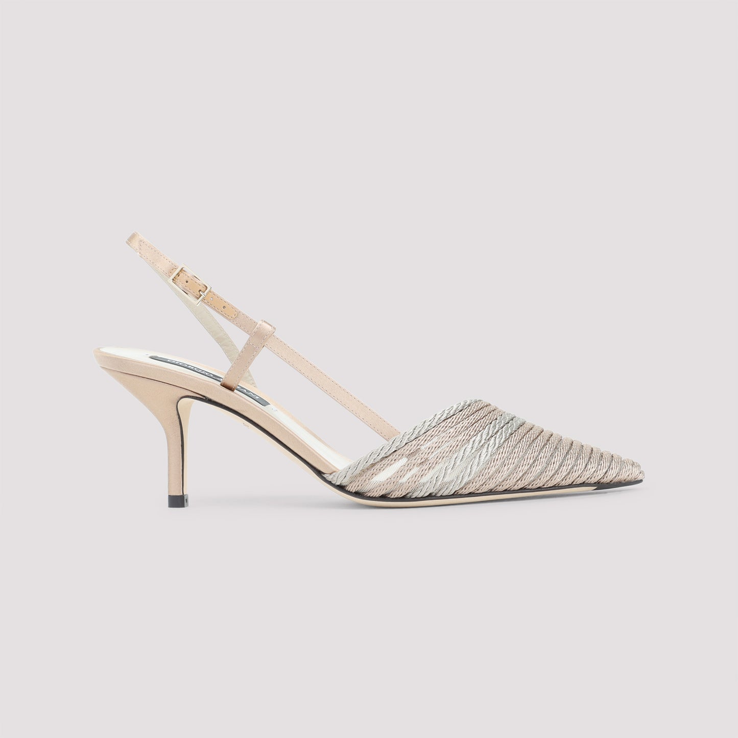 Giorgio Armani Satin Slingback
