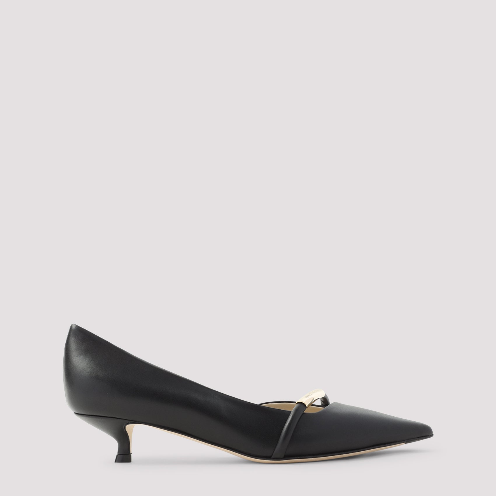 Giorgio Armani Leather Court Decollete