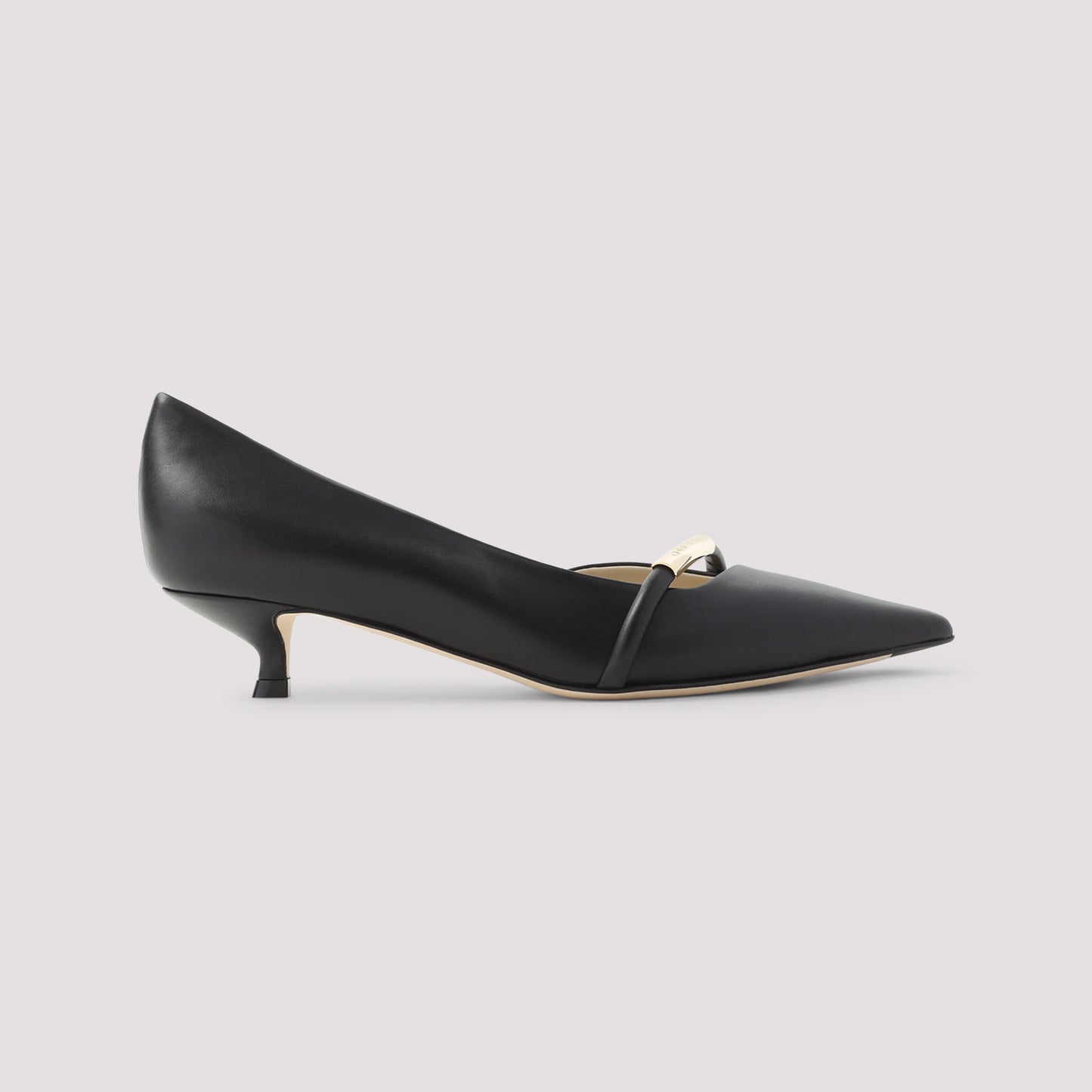 Giorgio Armani Leather Court Decollete