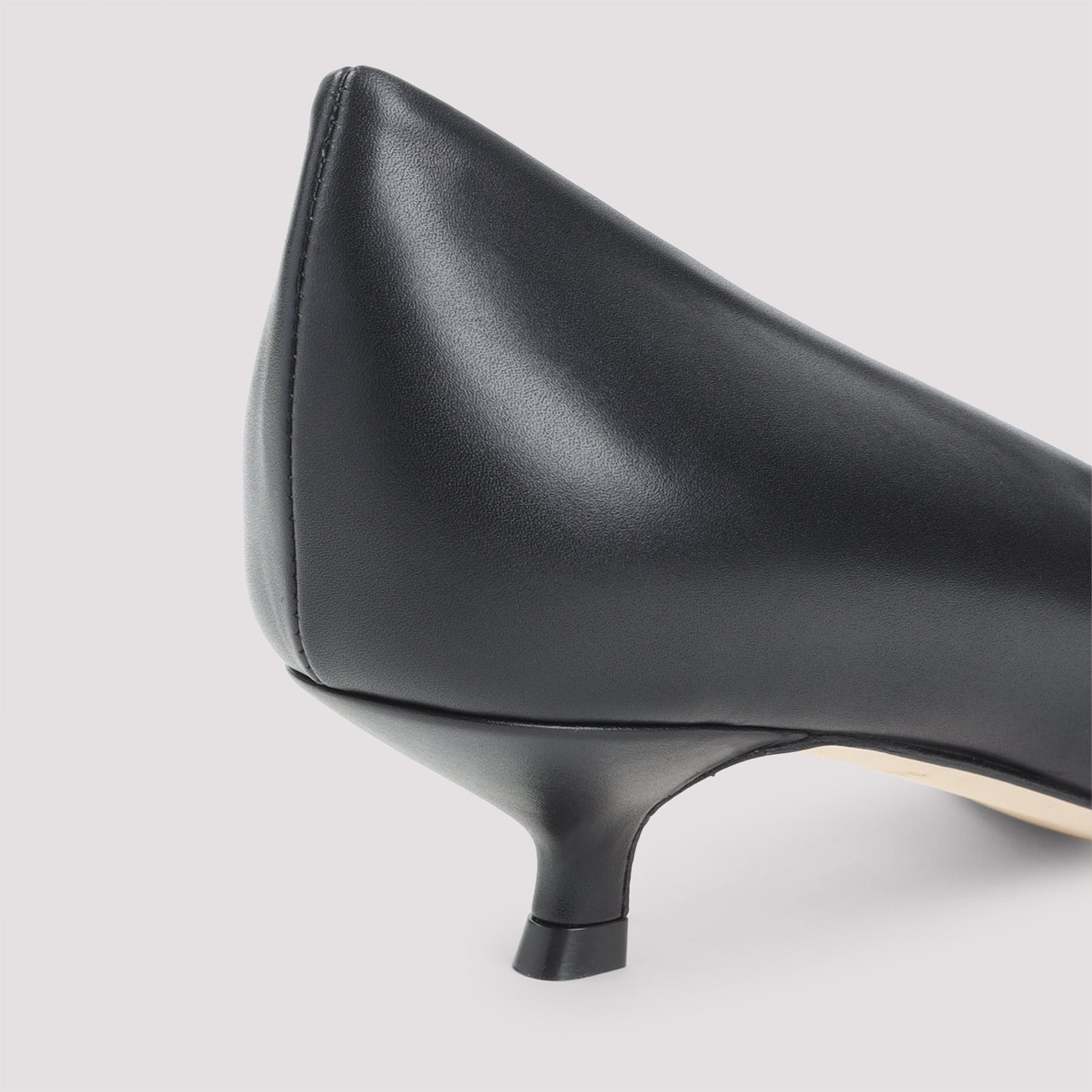 Giorgio Armani Leather Court Decollete