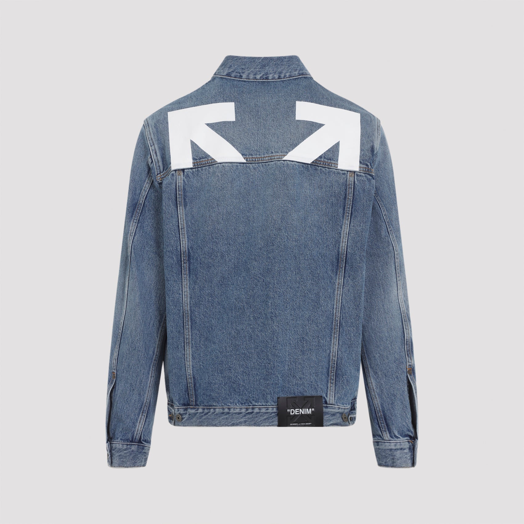 Off White Hal Arrow Skate Denim Jacket