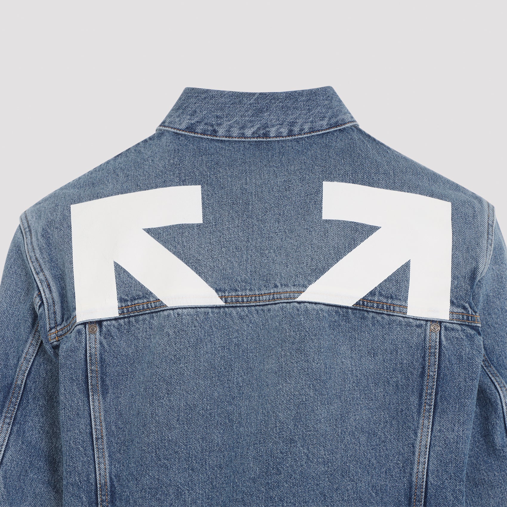 Off White Hal Arrow Skate Denim Jacket