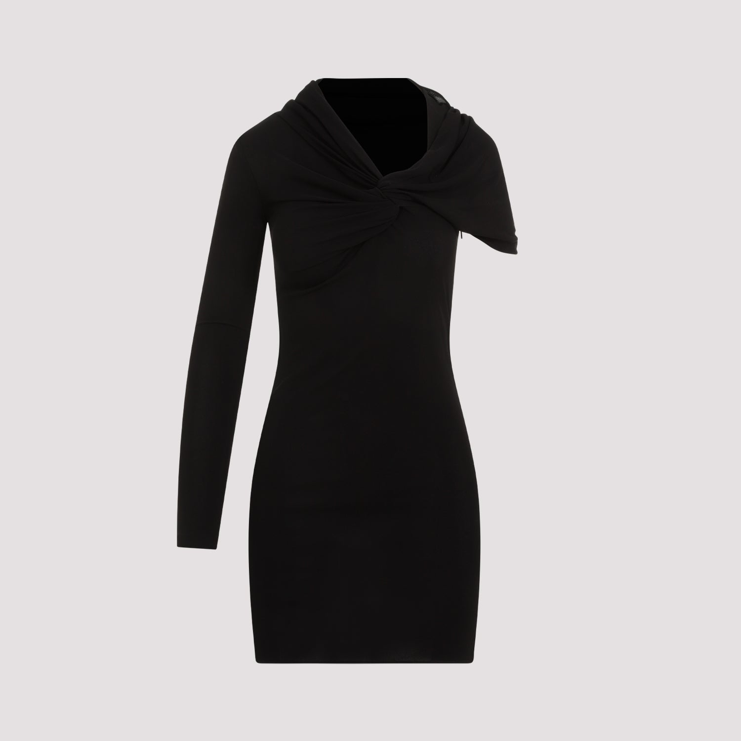 Saint Laurent Viscose Mini Dress