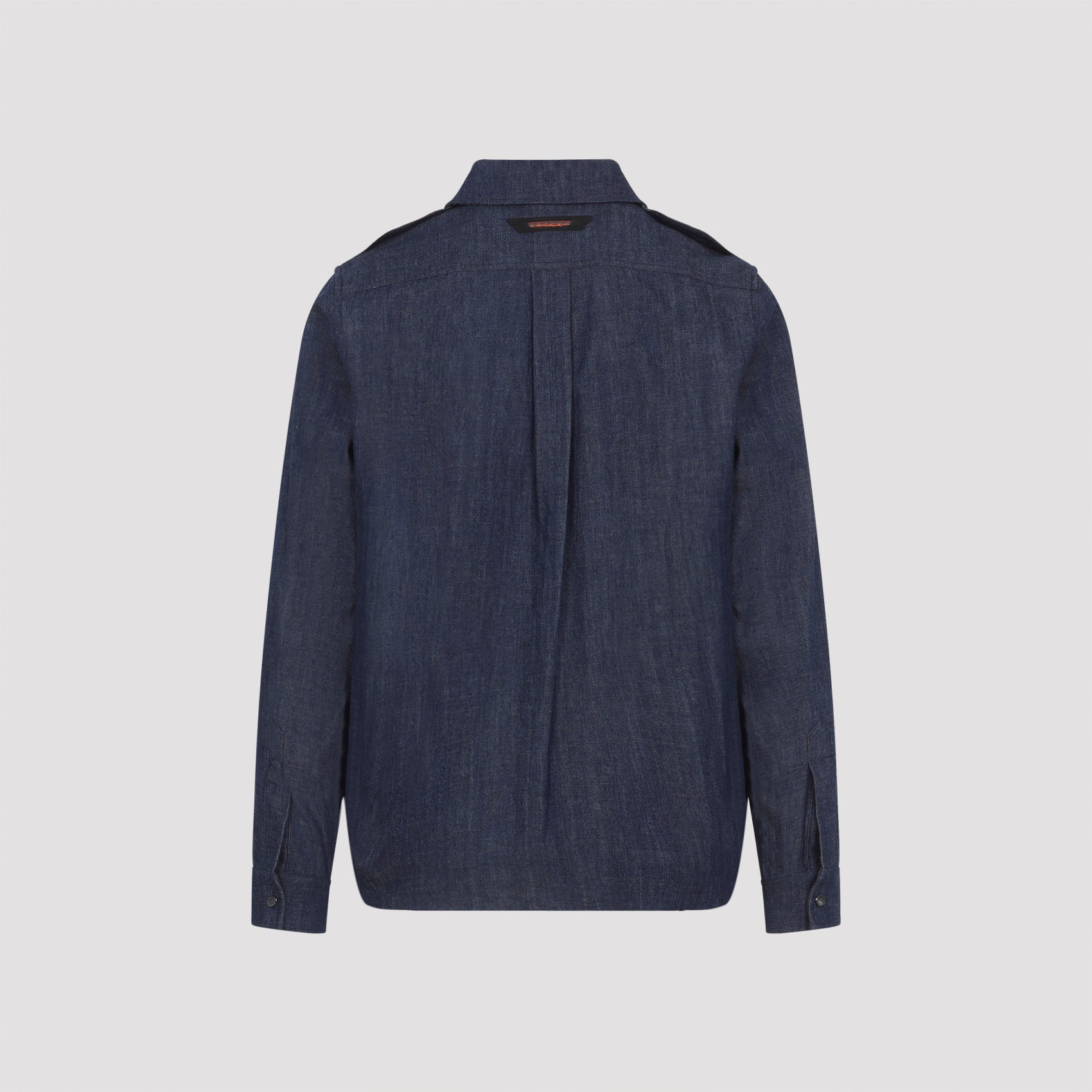 Sease Cotton Denim Overshirt