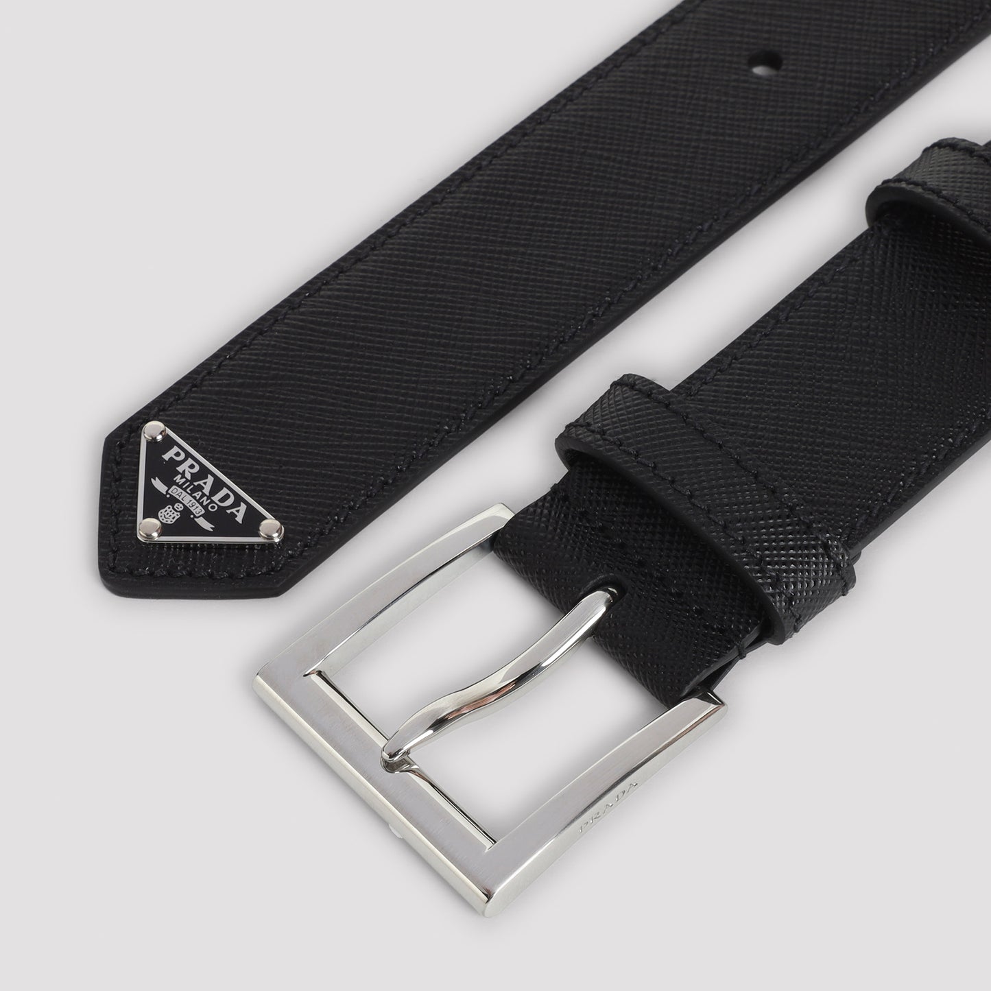 Prada Saffiano Leather Belt
