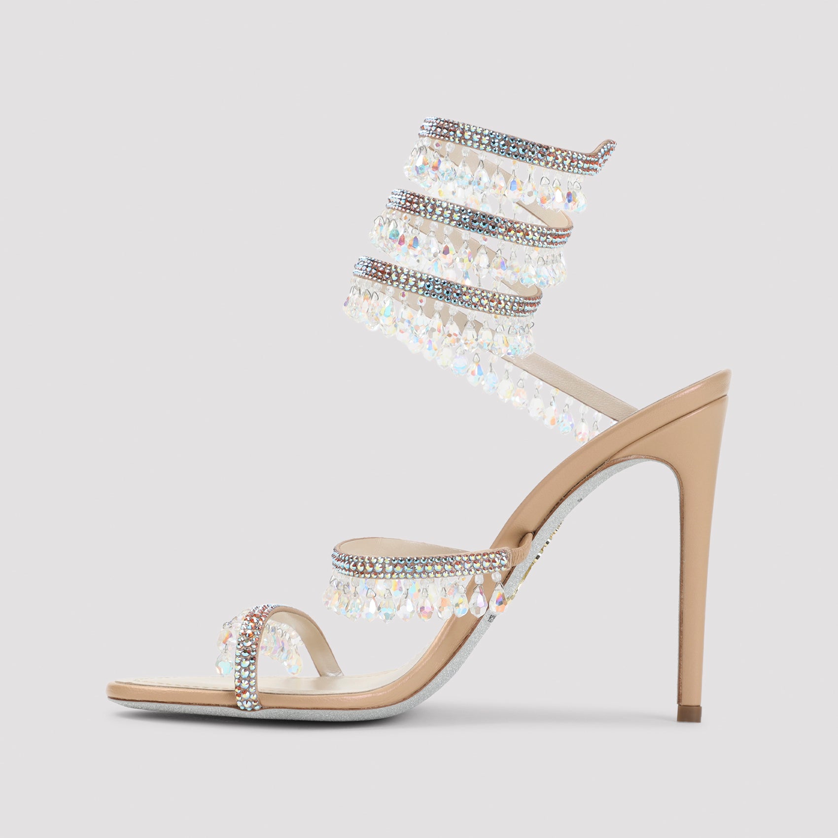 René Caovilla Chandelier high-heel Sandal